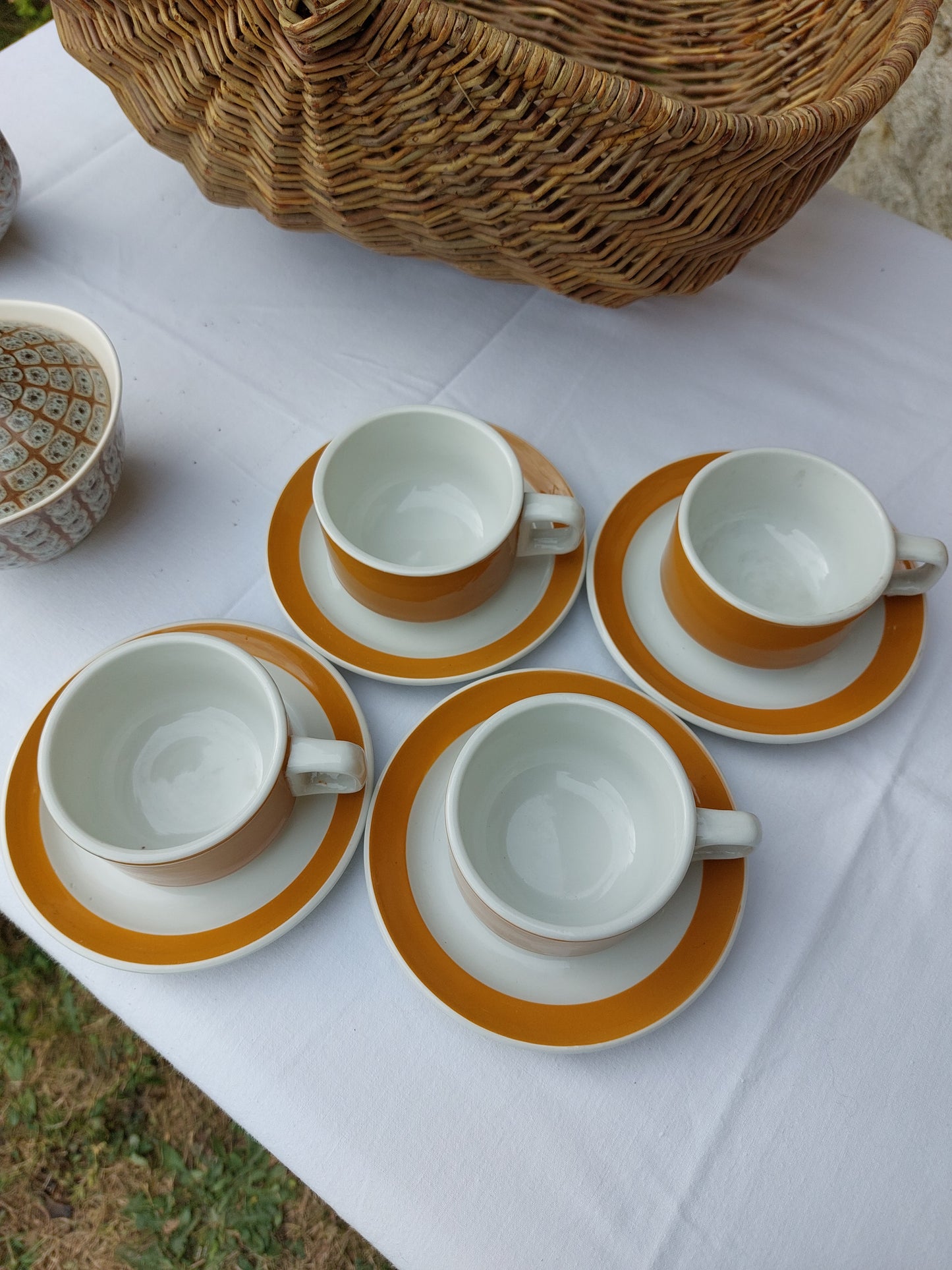 Lot de 4 tasses à café