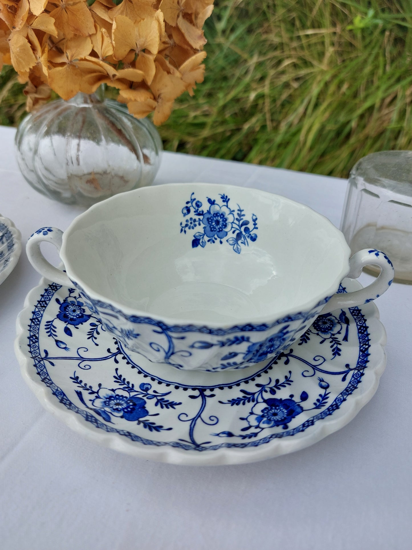 Lot de 2 tasses à soupe Anglaise