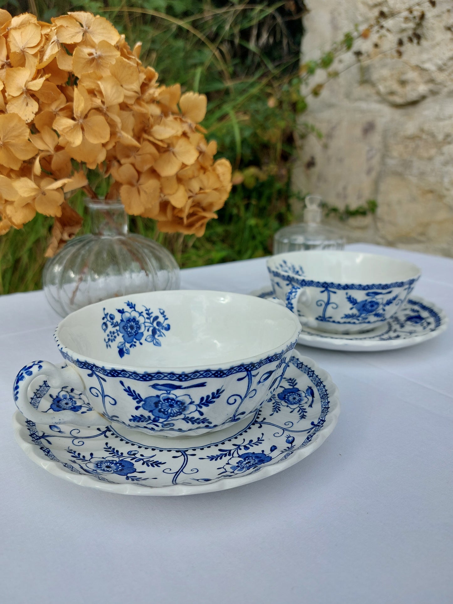 Lot de 2 tasses à soupe Anglaise