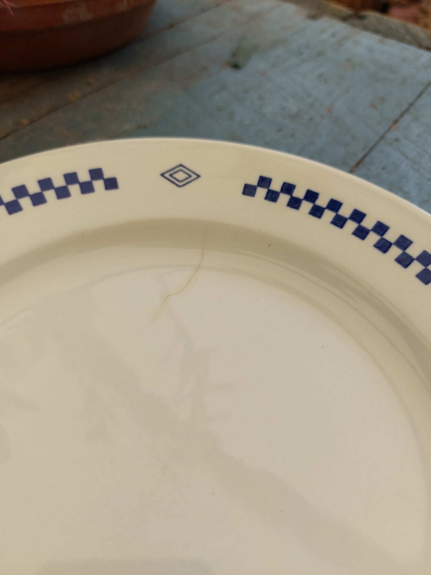 Lot de 4 assiettes à dessert "Lustucru"