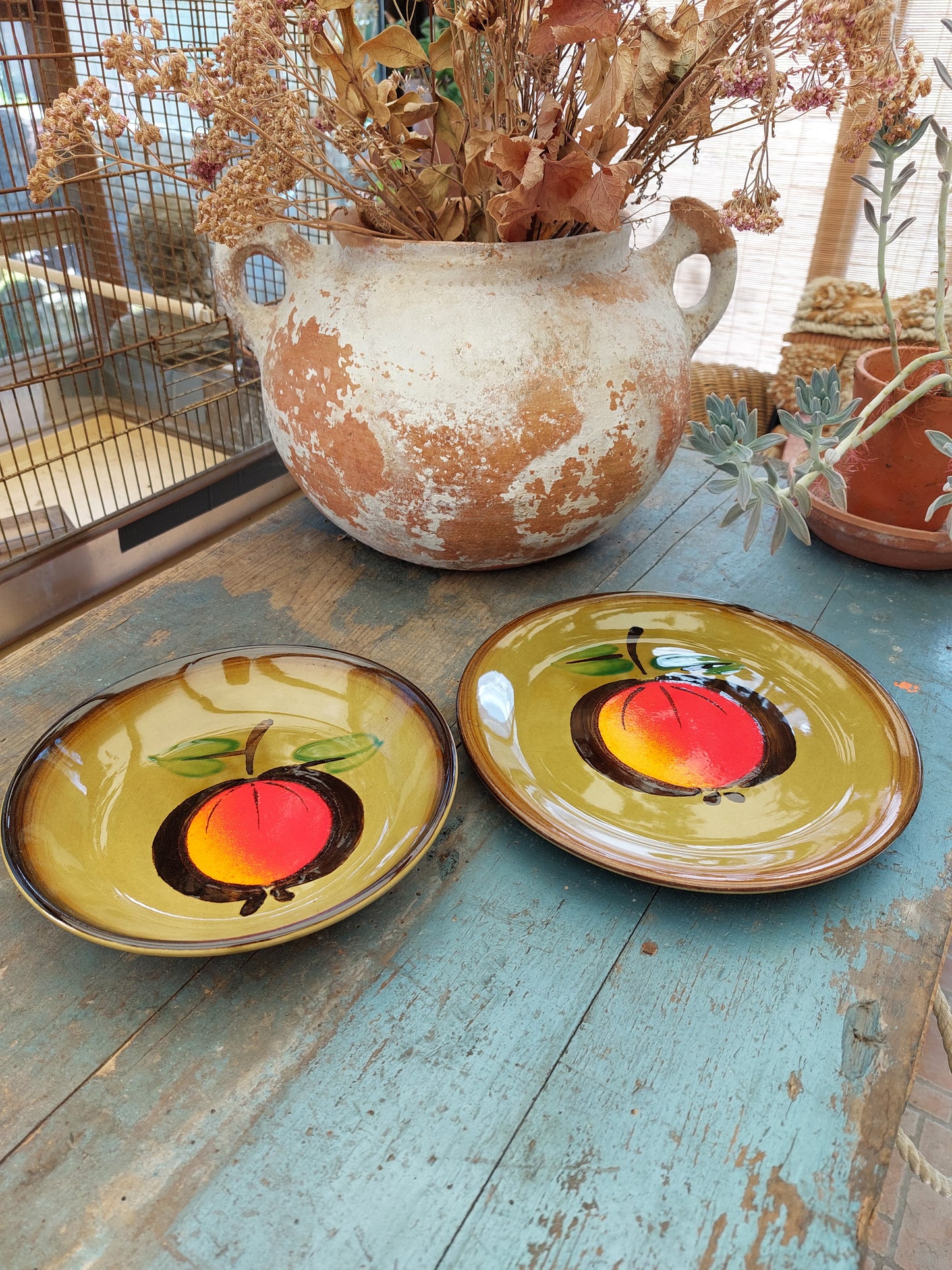 Lot de 2 assiettes Gallo Calvados