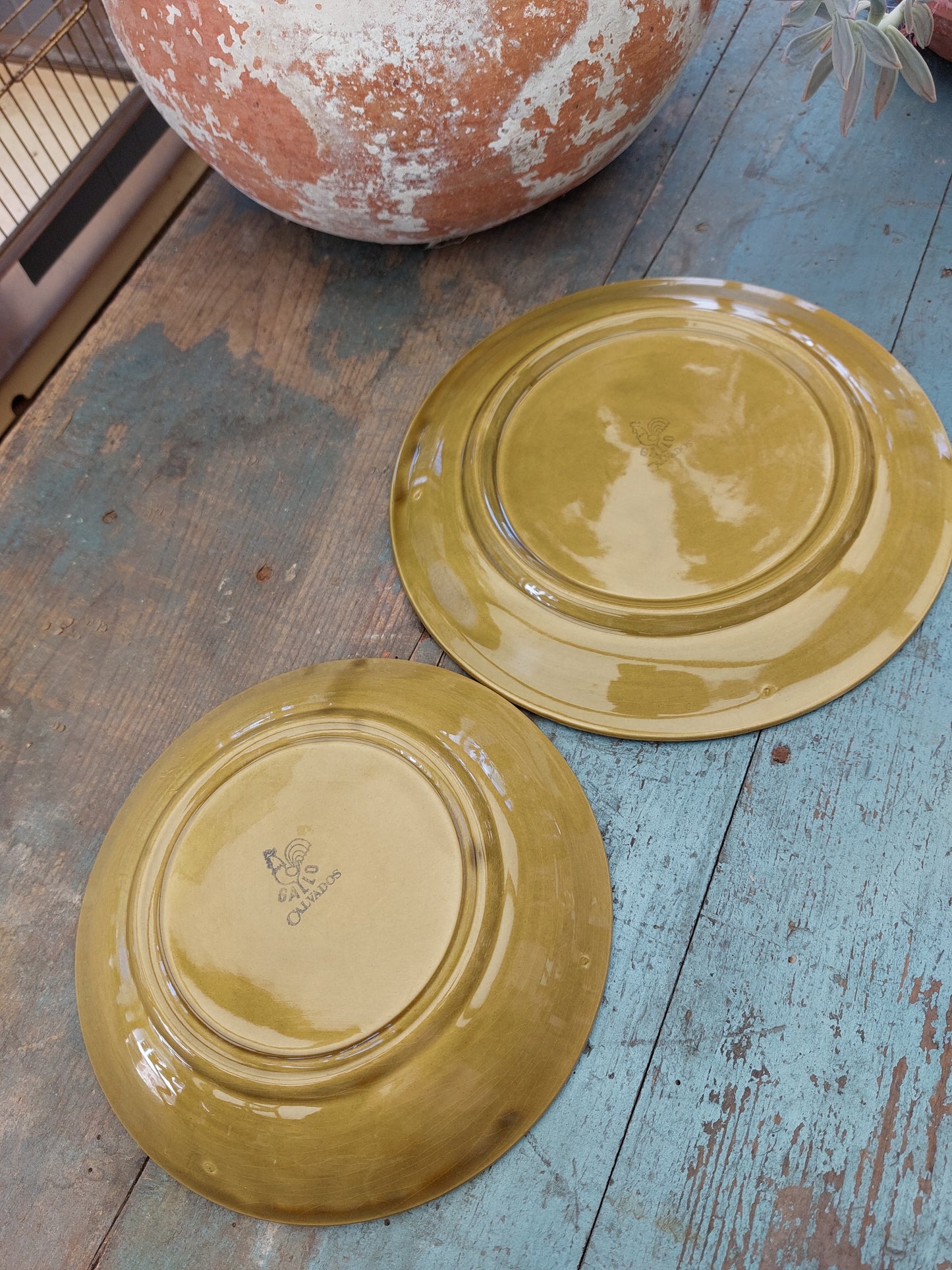 Lot de 2 assiettes Gallo Calvados