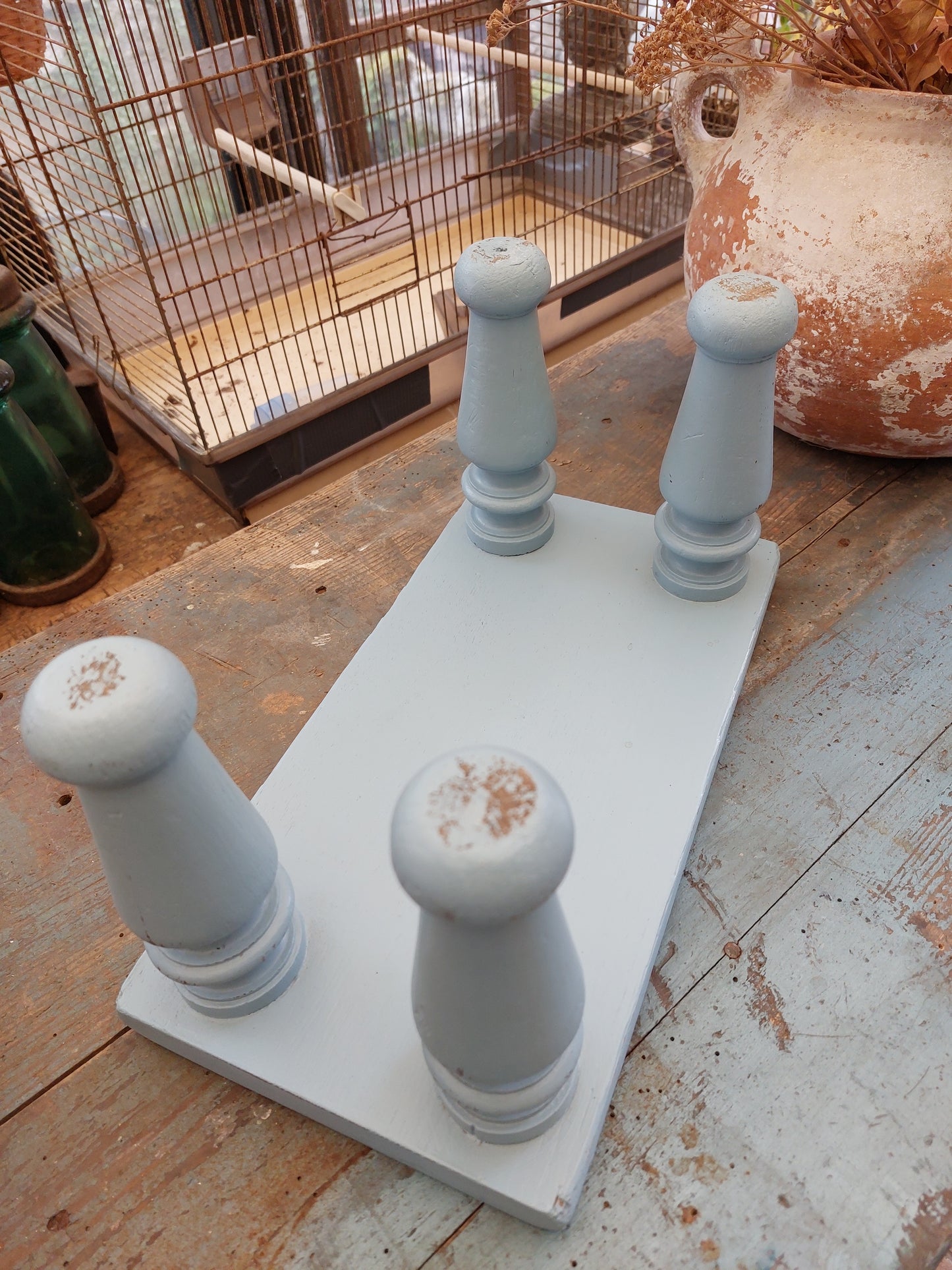 Repose pied en bois