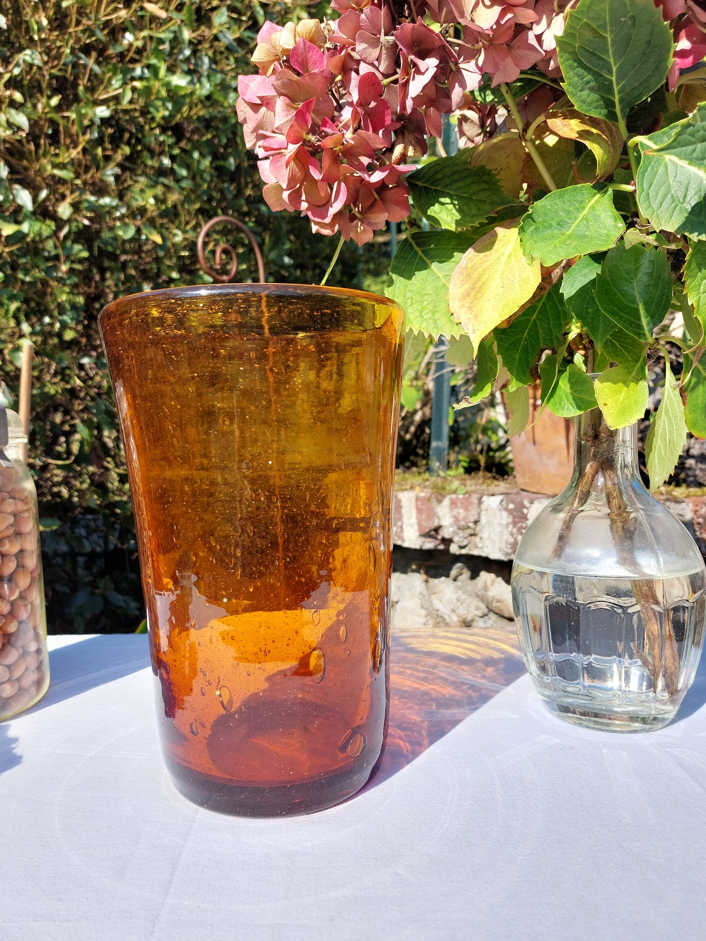 Vase ambré