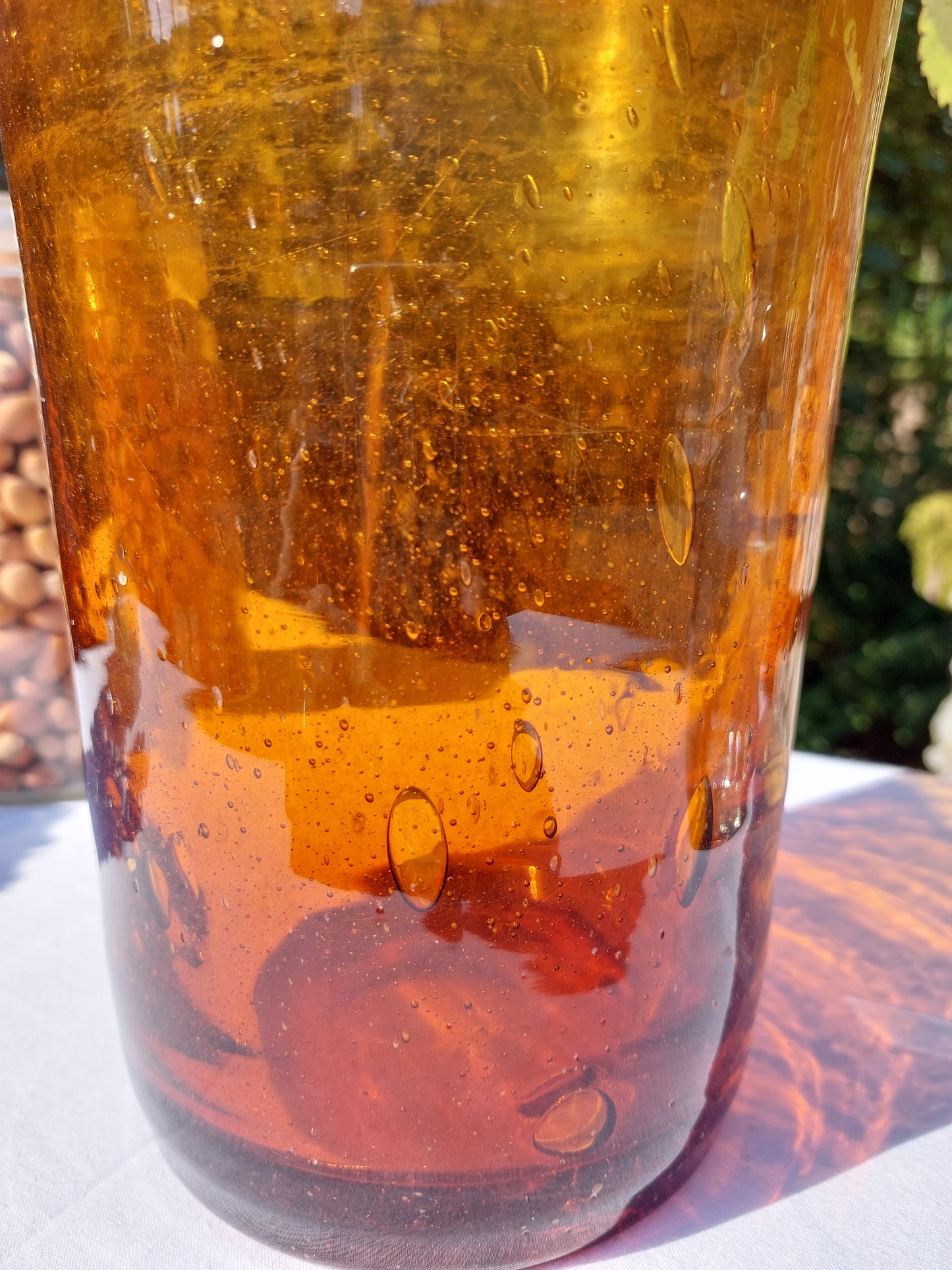 Vase ambré