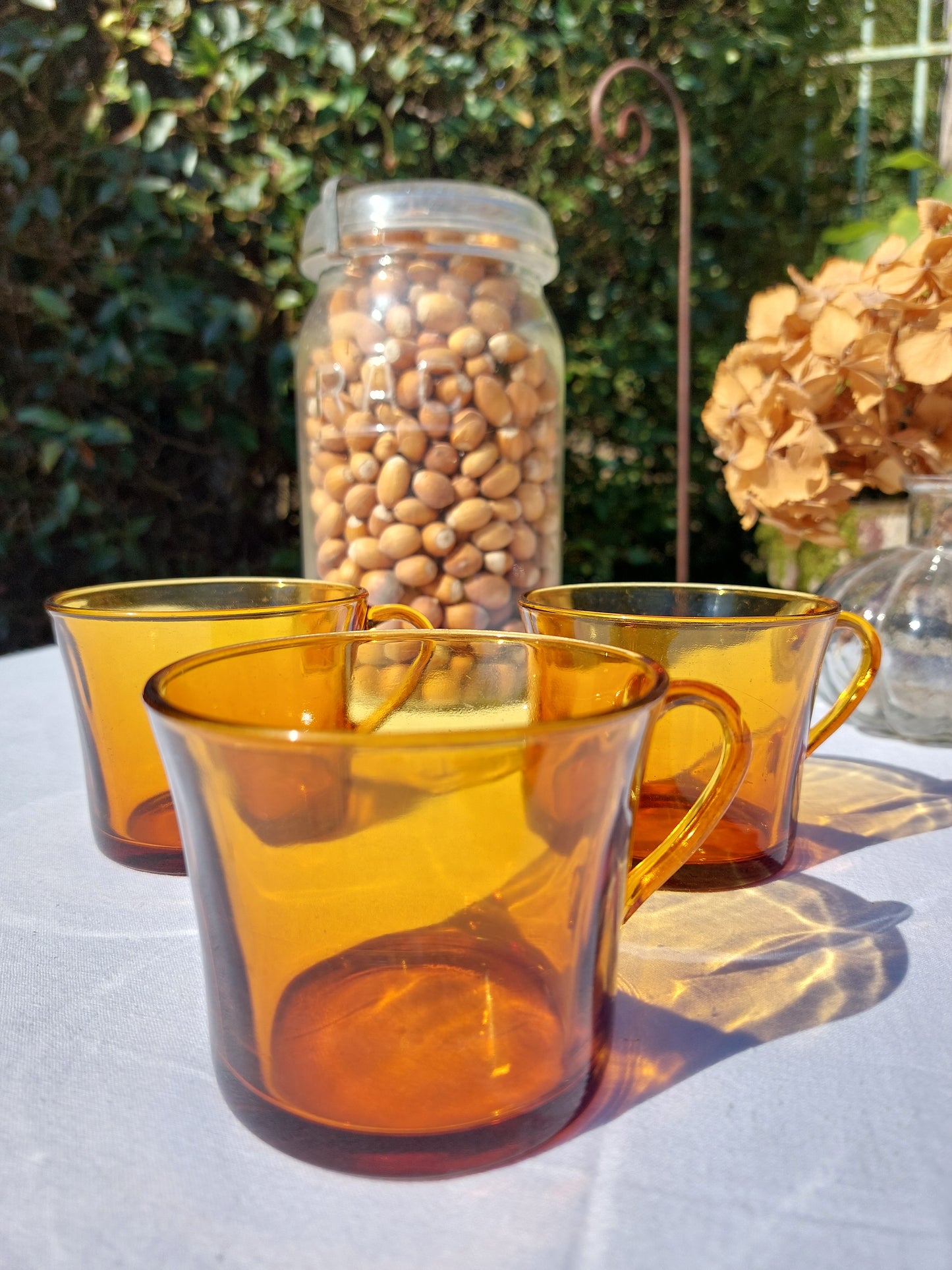 Lot de 3 grandes tasses à café Duralex