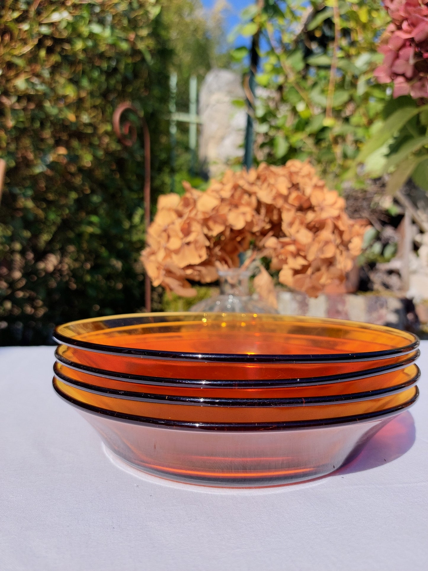Lot de 4 assiettes creuses Duralex