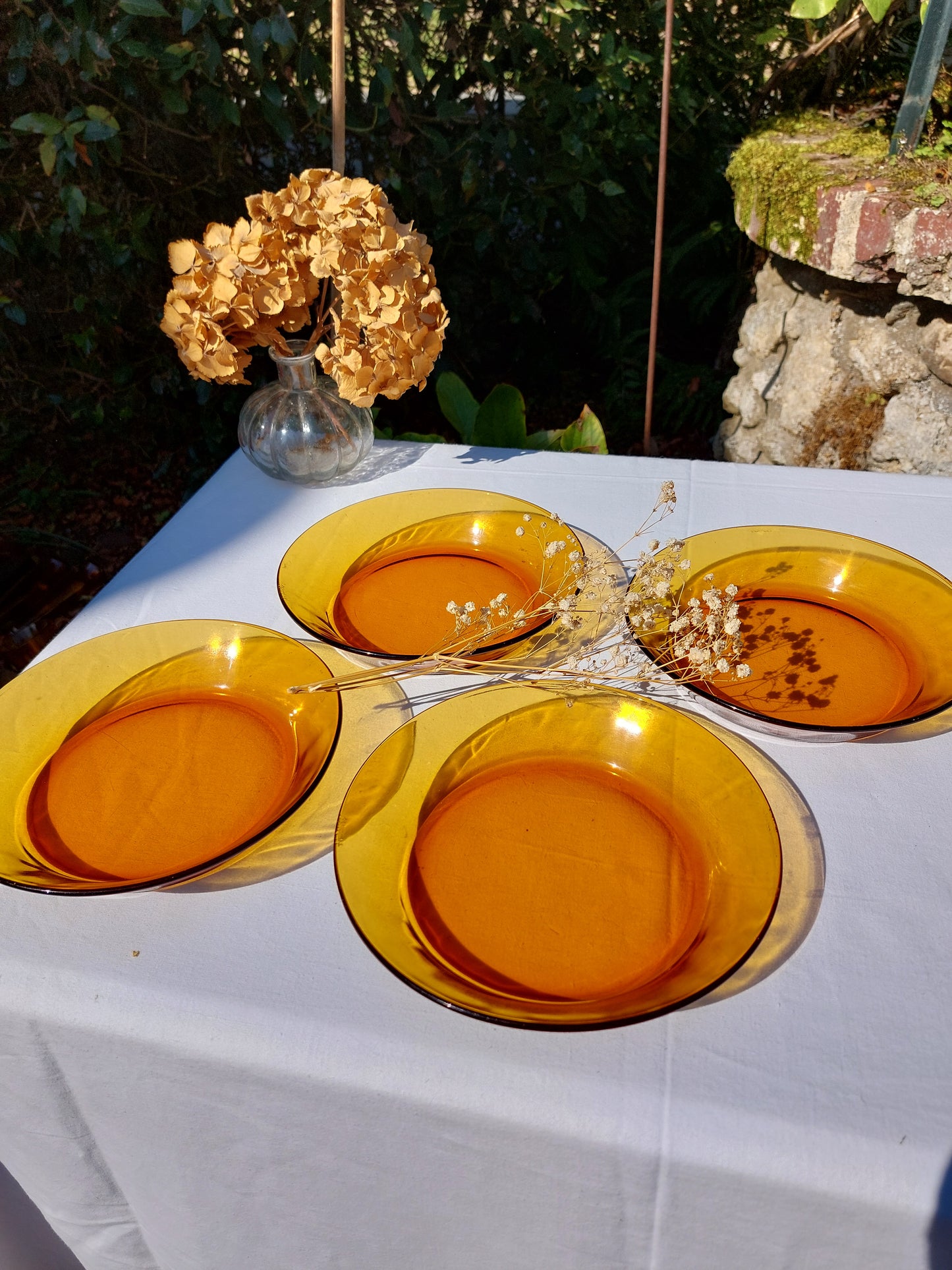 Lot de 4 assiettes creuses Duralex