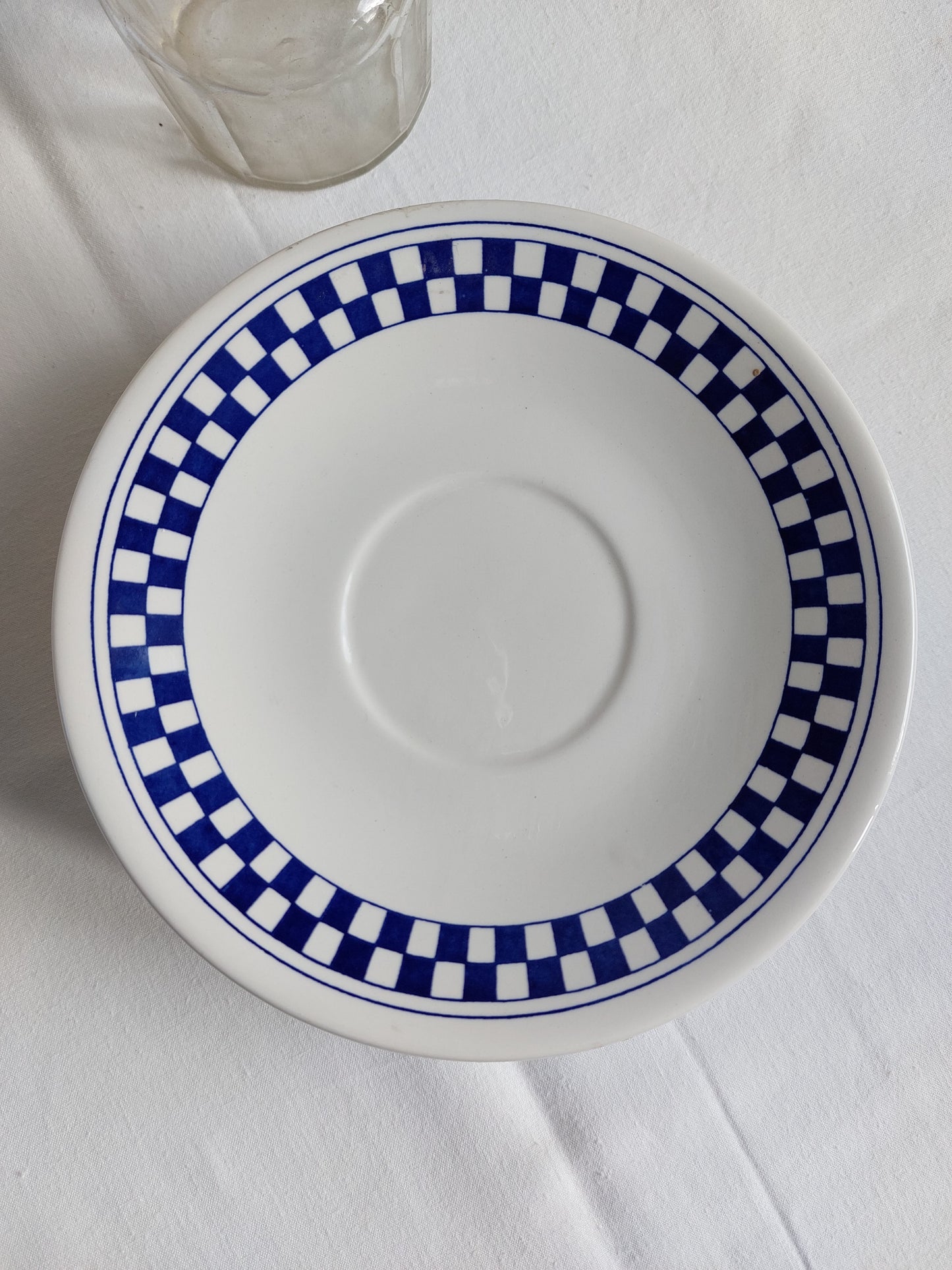 Lot de 5 sous-tasses Sarreguemines