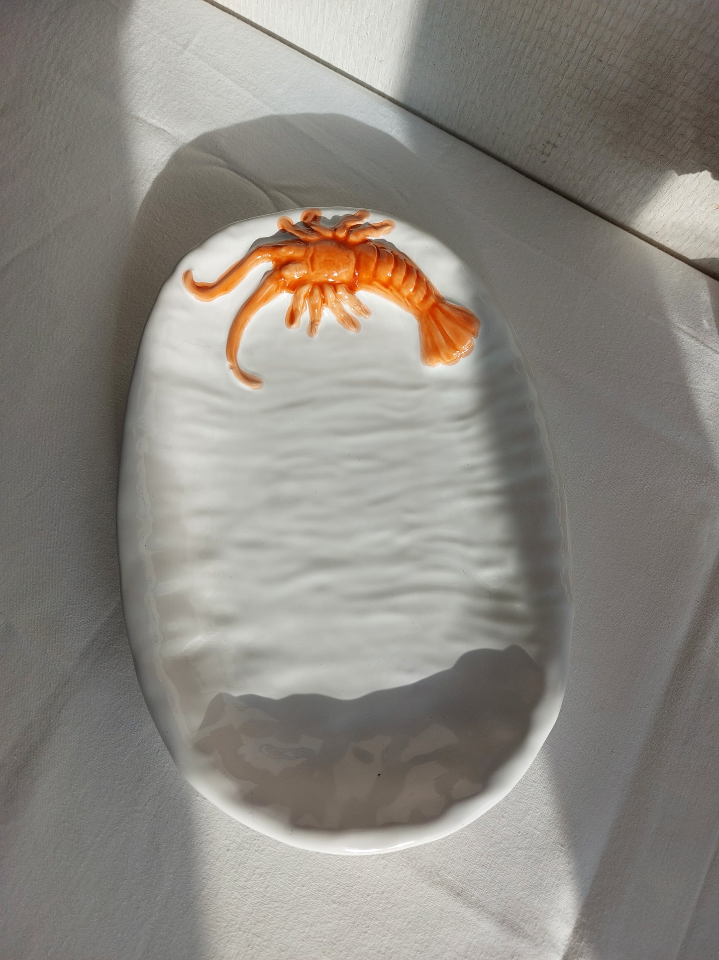 Lot de 2 plats "Homard"