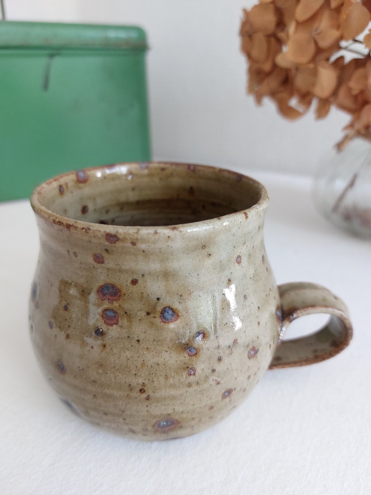 Lot de 2 mugs en grès