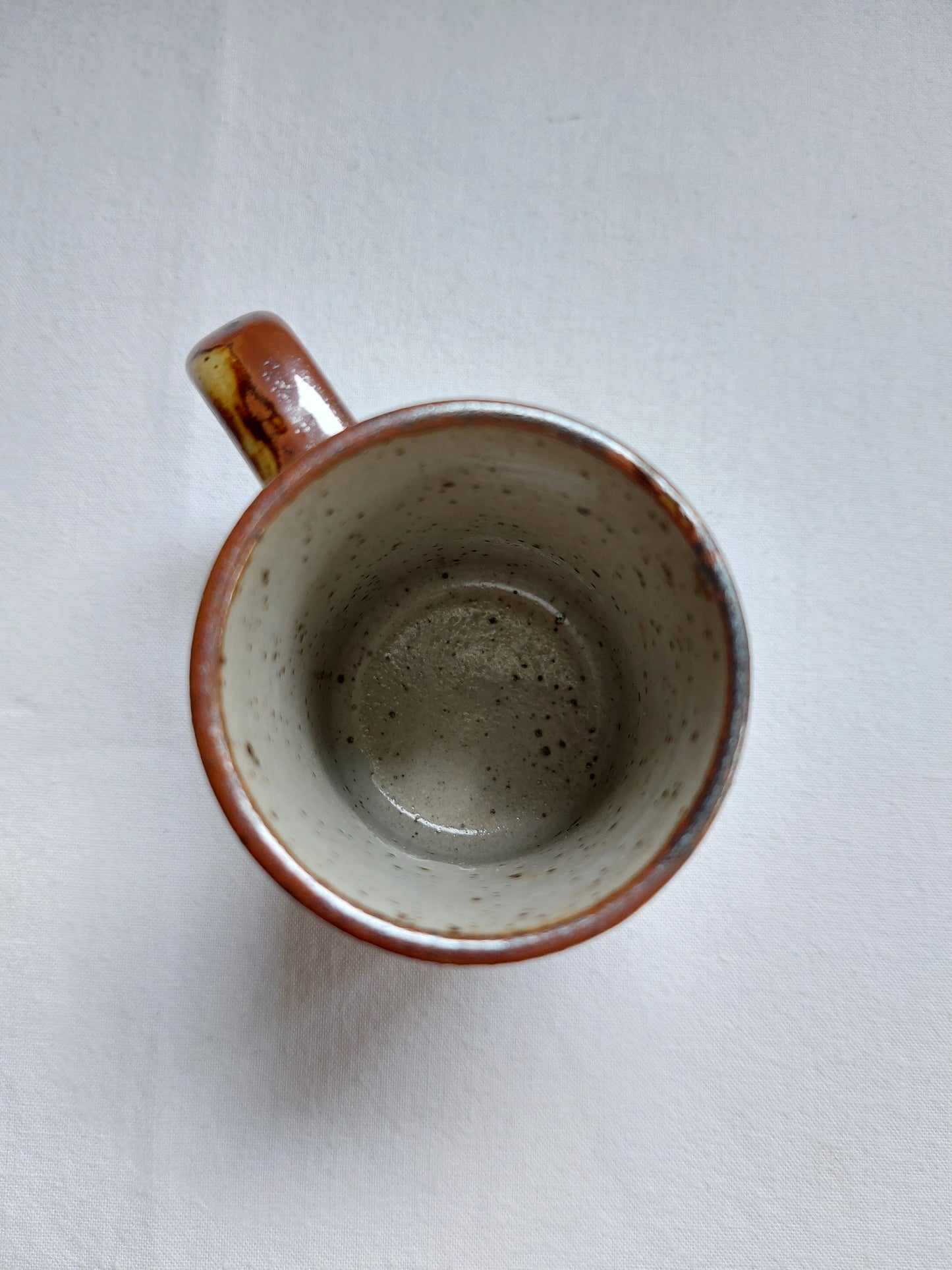 Lot de 2 tasses à café en grès paysan du Japon