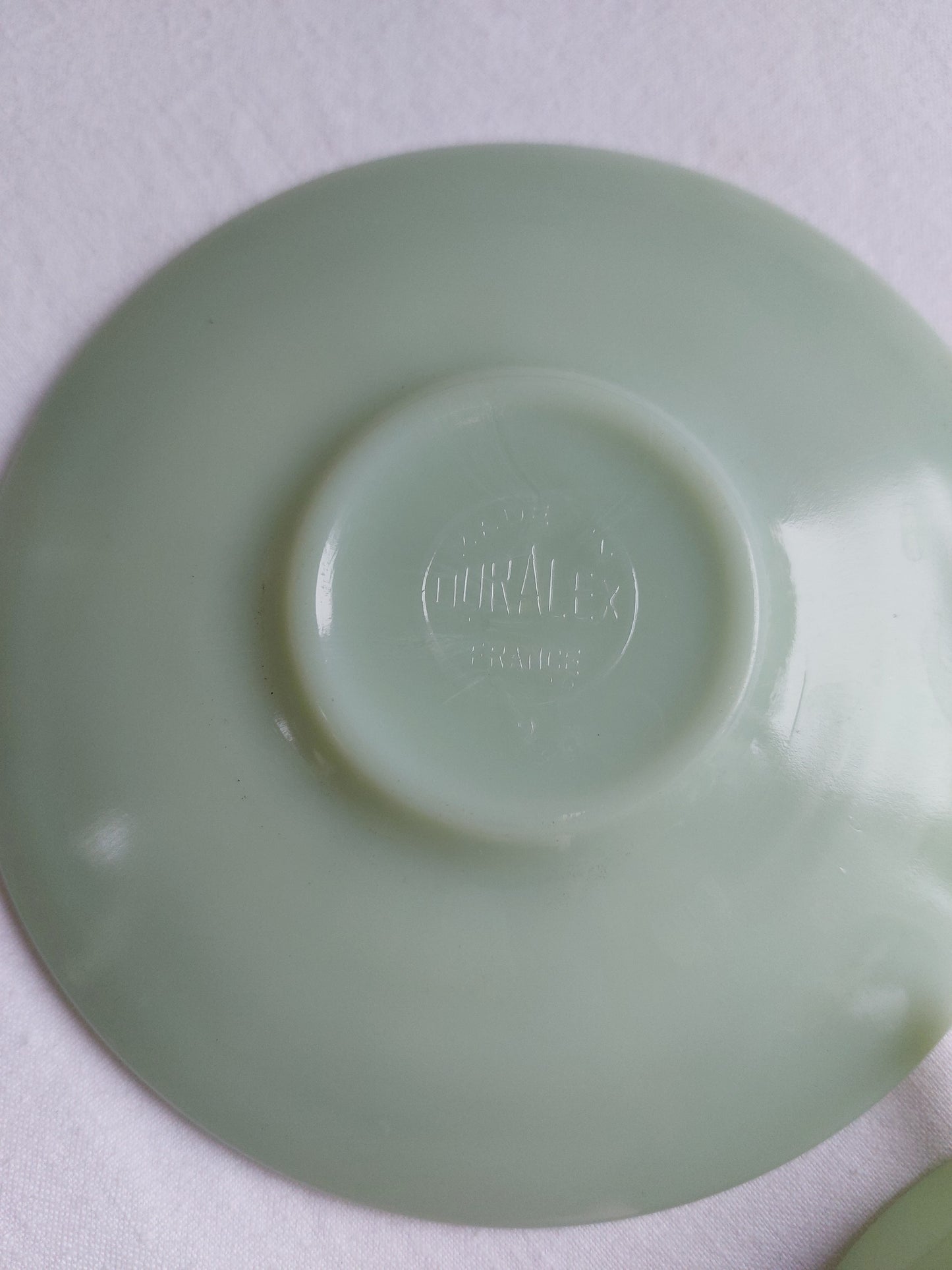 Lot de 4 tasses à café opaline