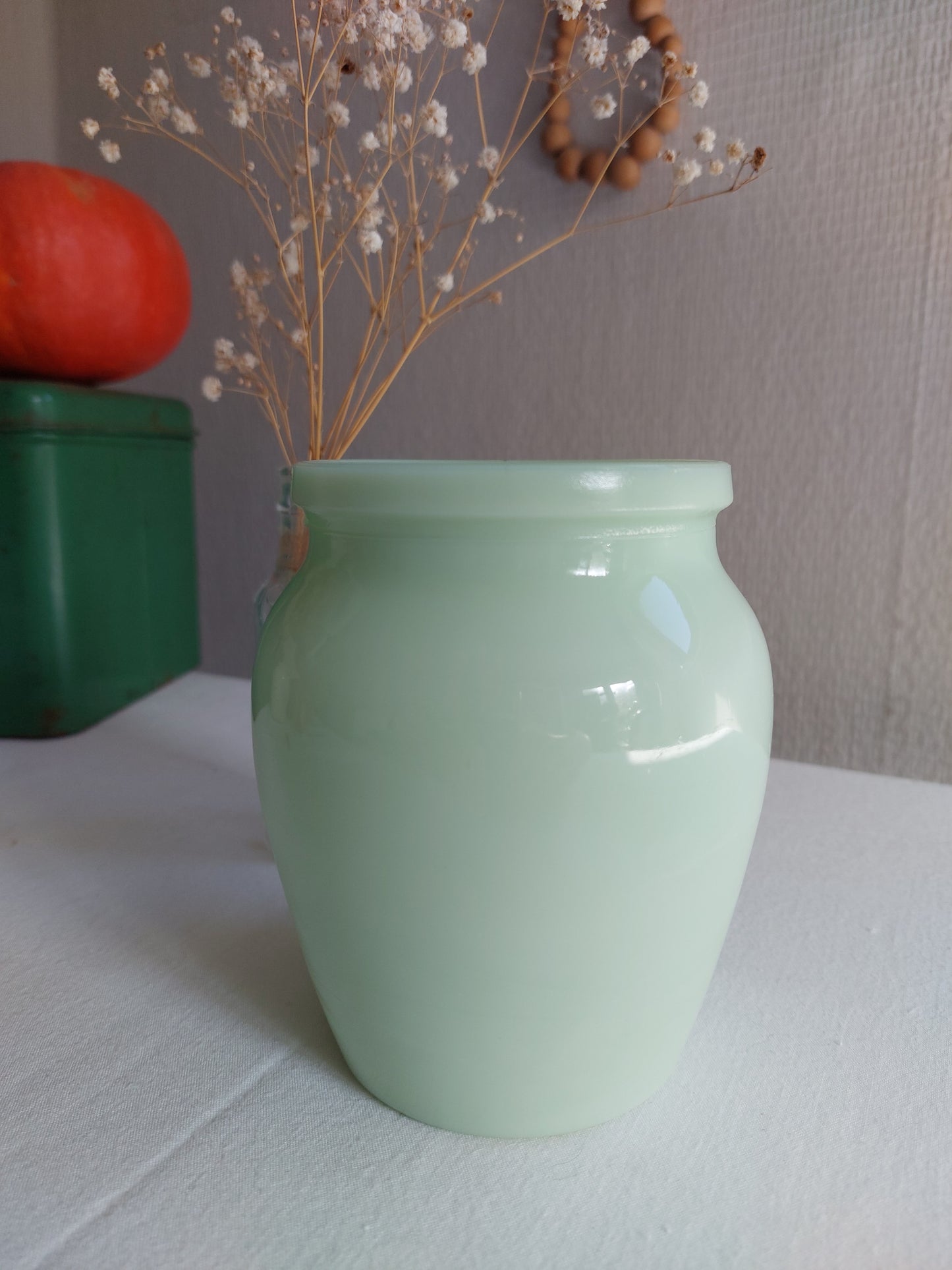 Vase en opaline