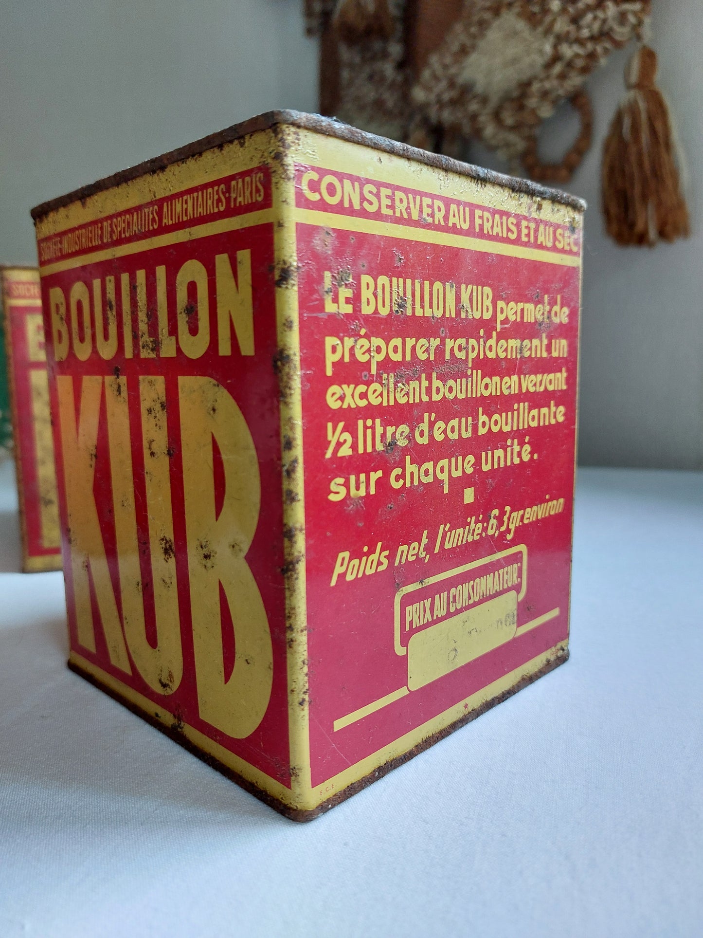 Lot de 2 boîtes bouillon KUB