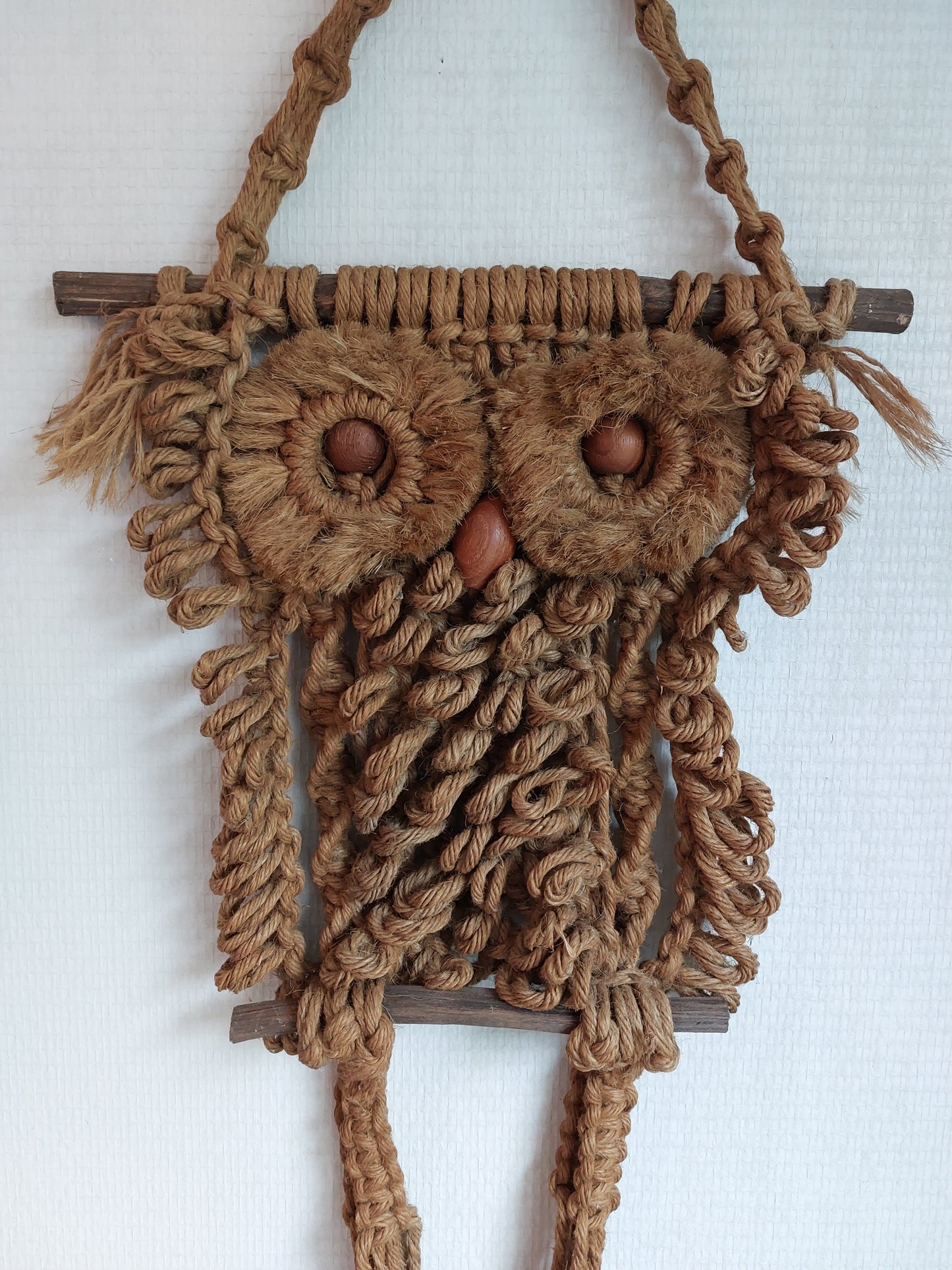 Suspension murale hibou