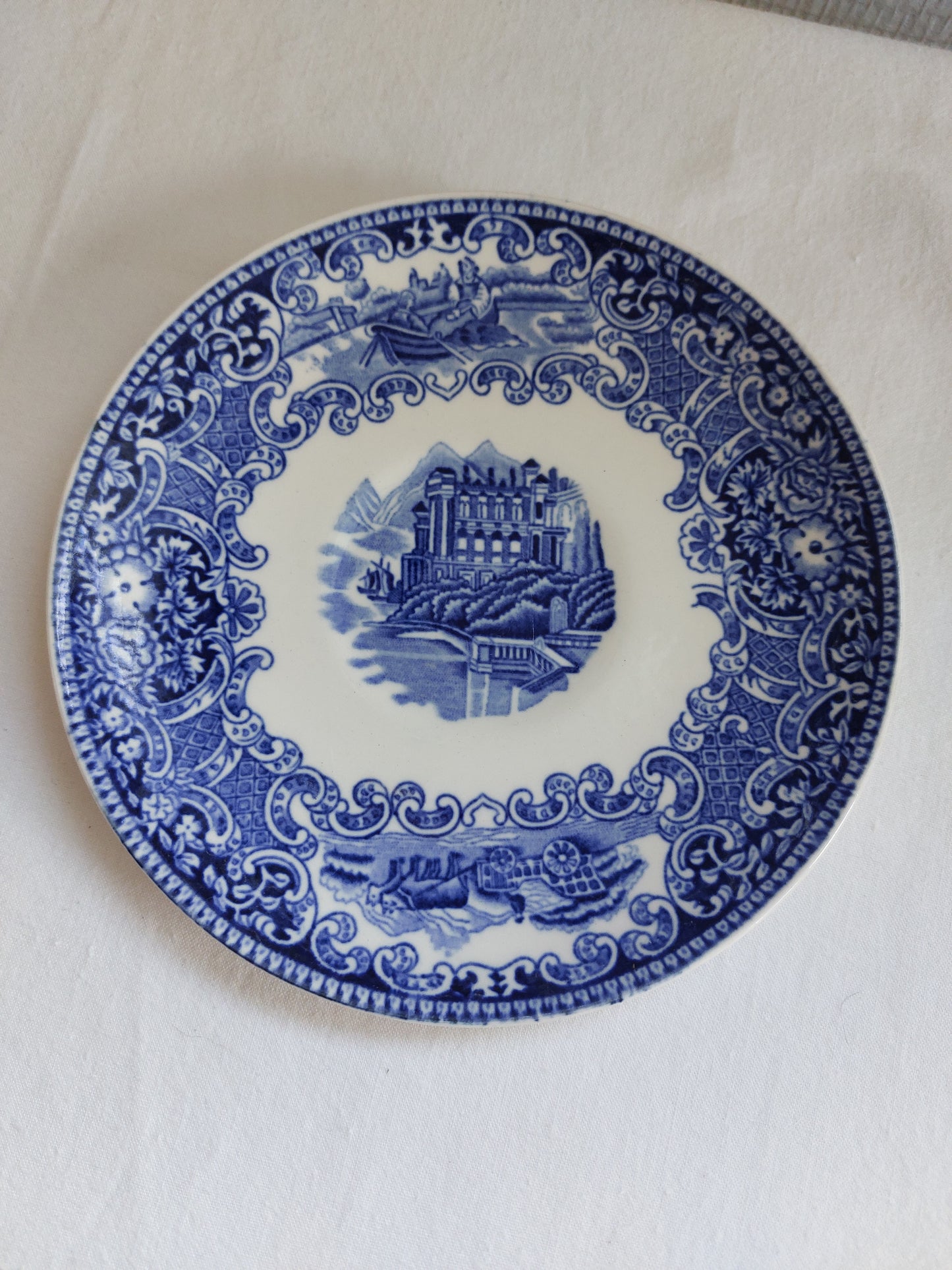 Lot de 6 assiettes à dessert Petrus Regout, Maastricht