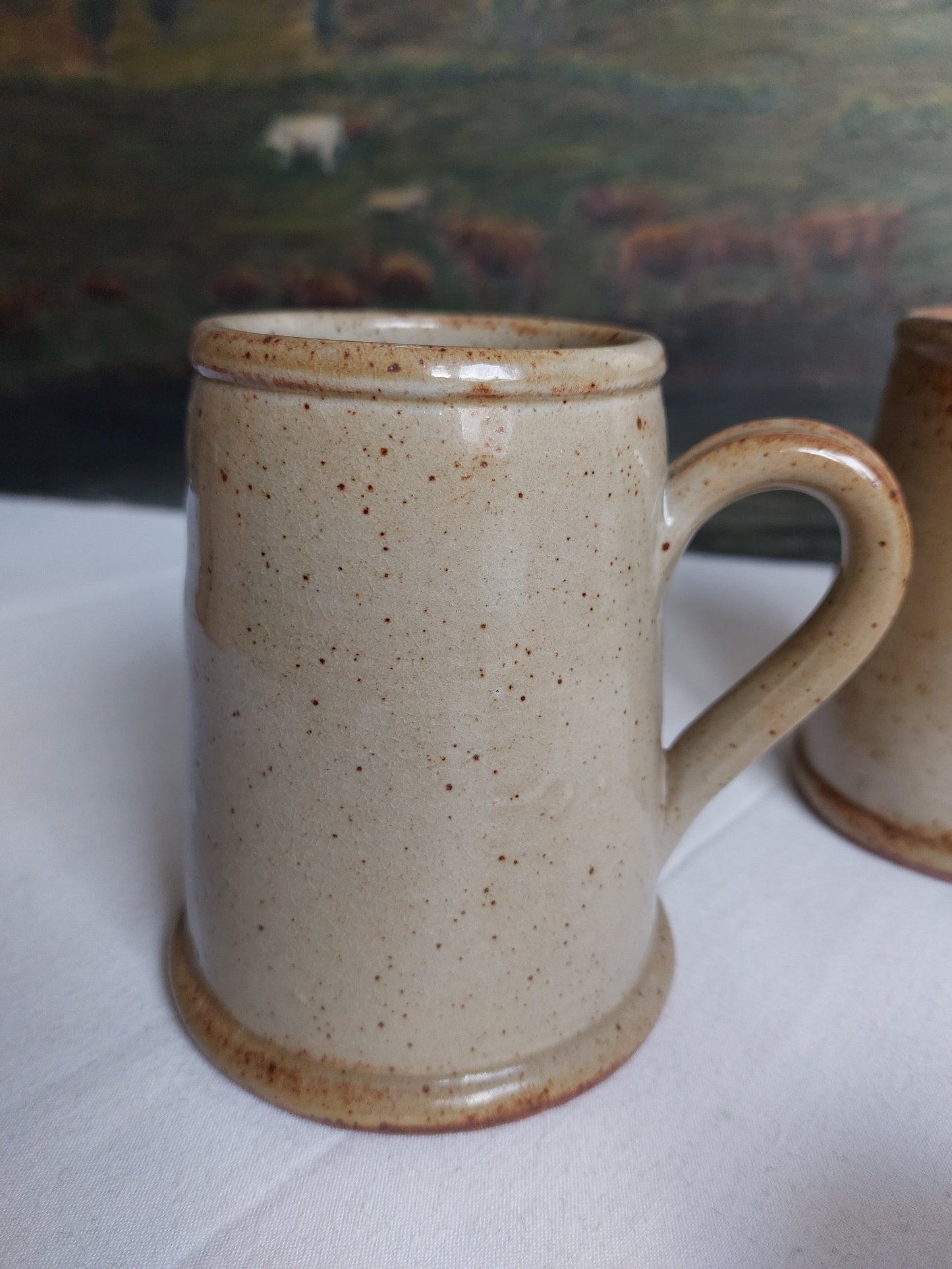 Paire de chopes à bière