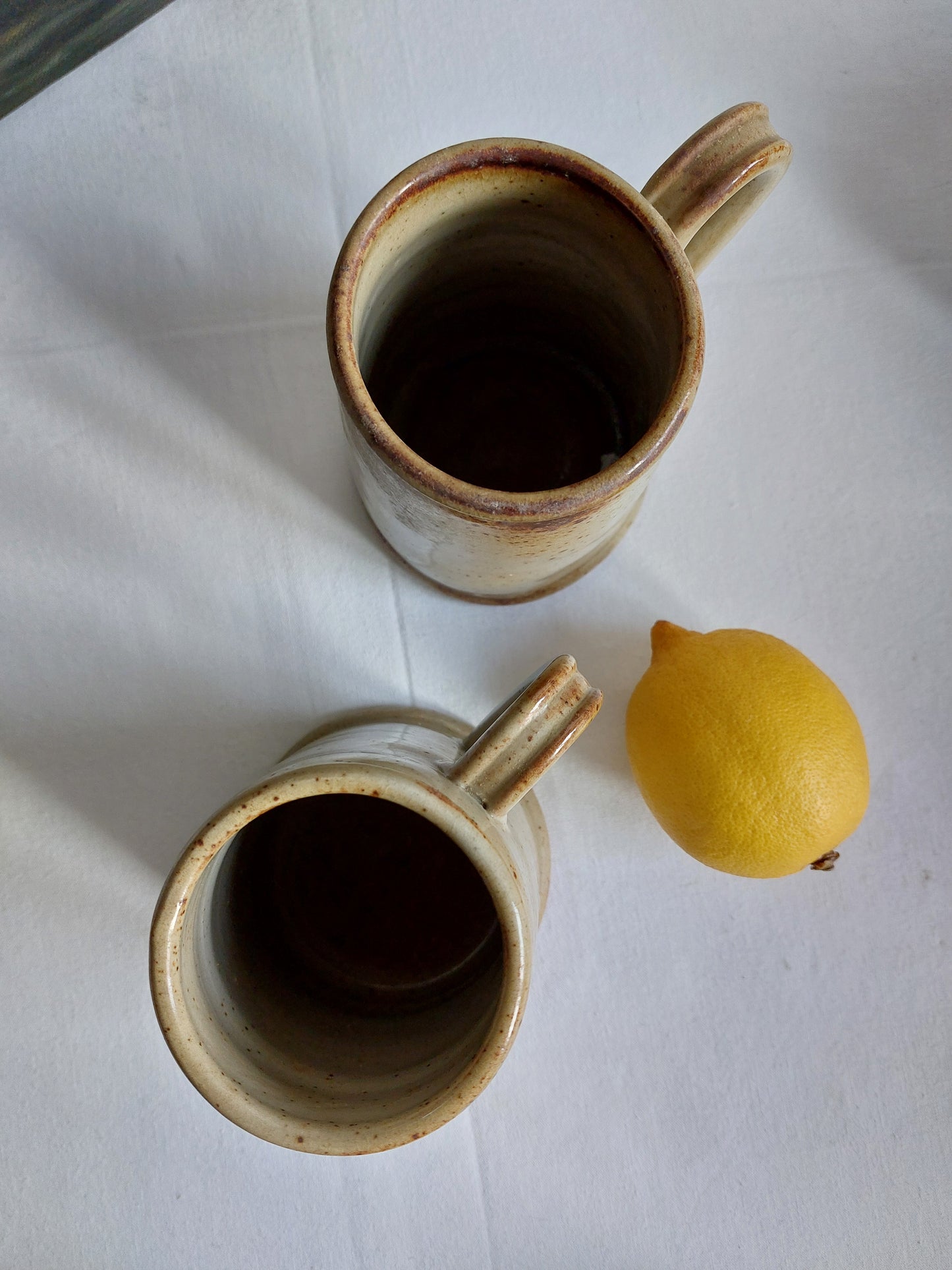 Paire de chopes à bière