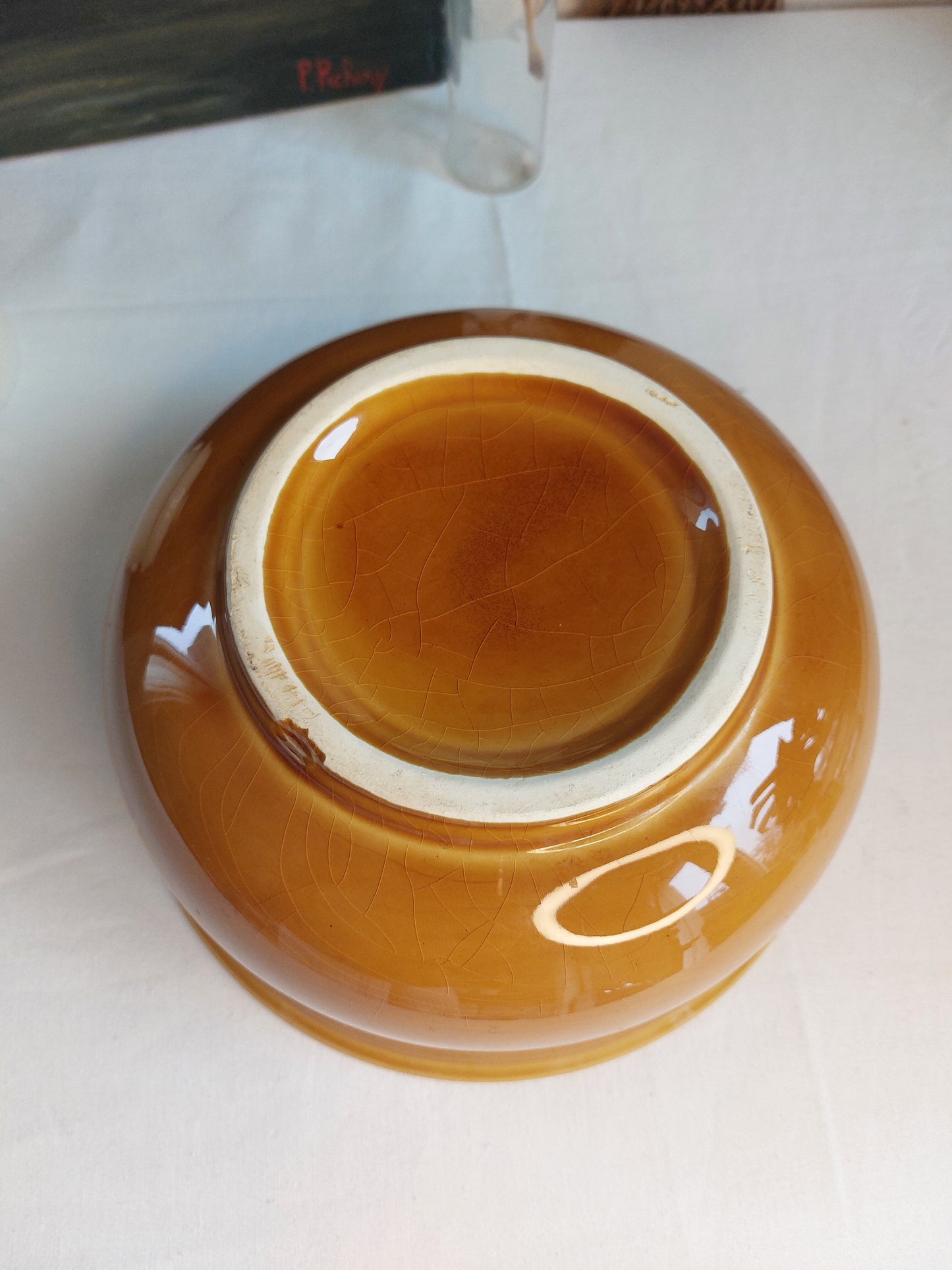 Saladier ocre