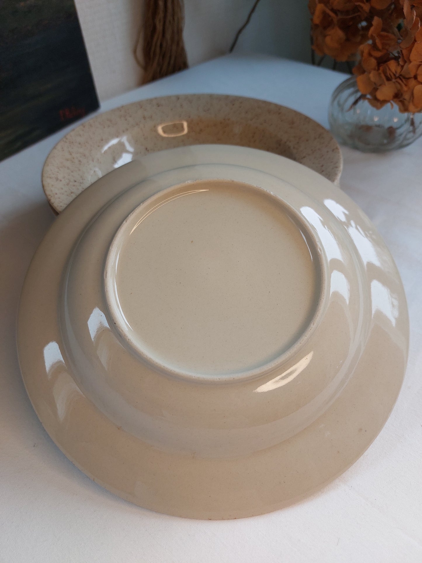 Lot de 5 assiettes creuses en grès