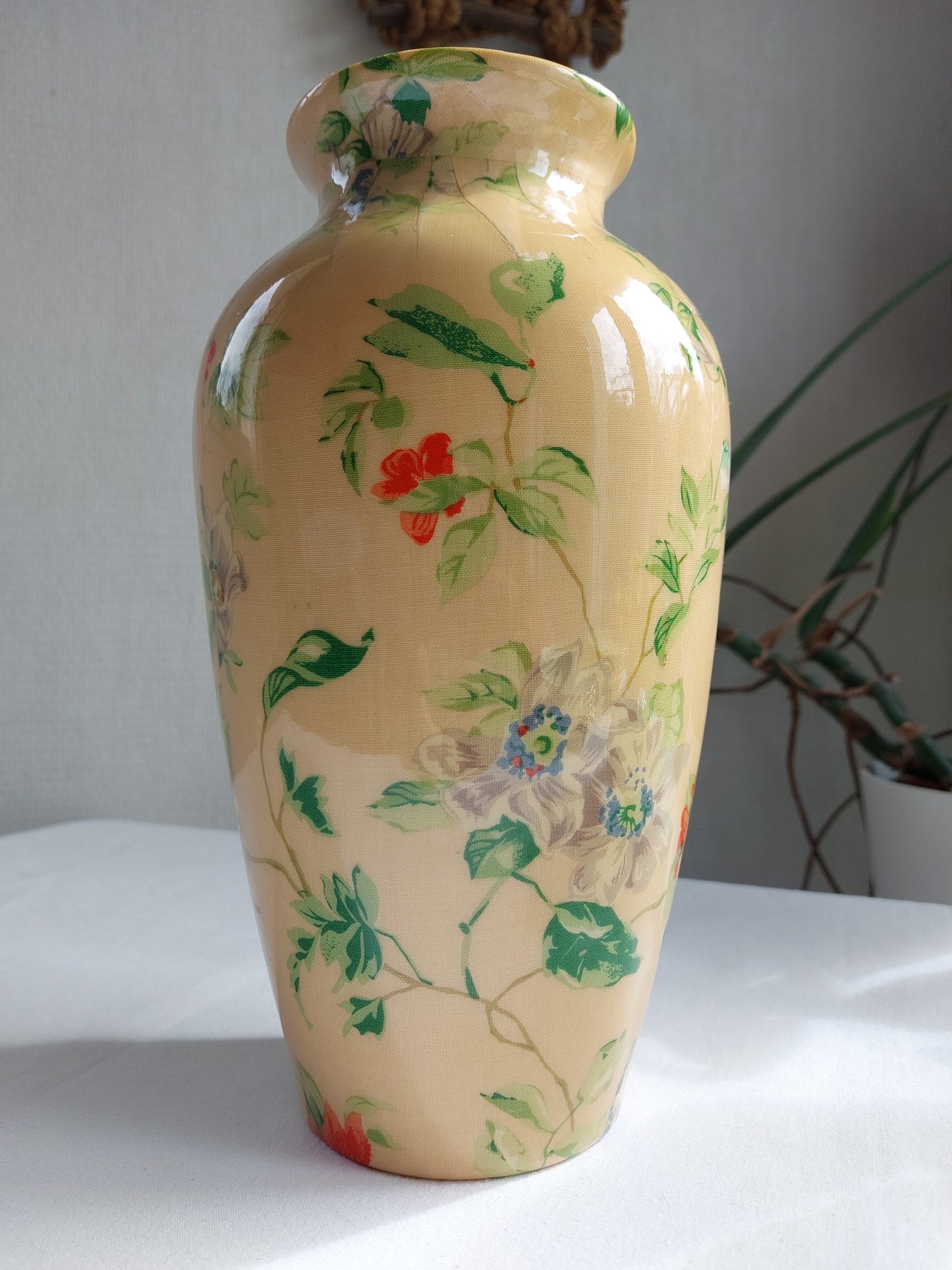 Grand vase fleuri