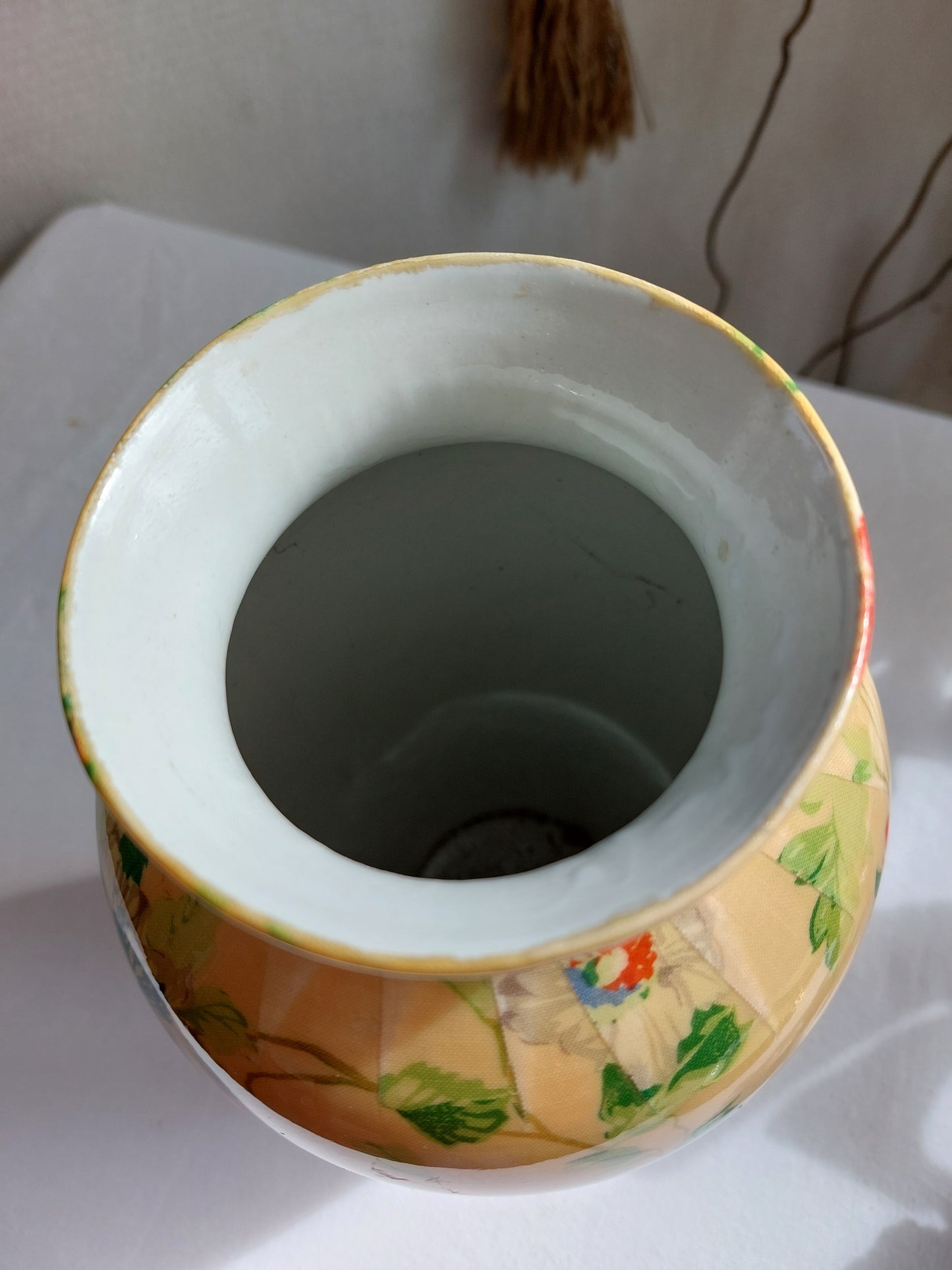 Grand vase fleuri
