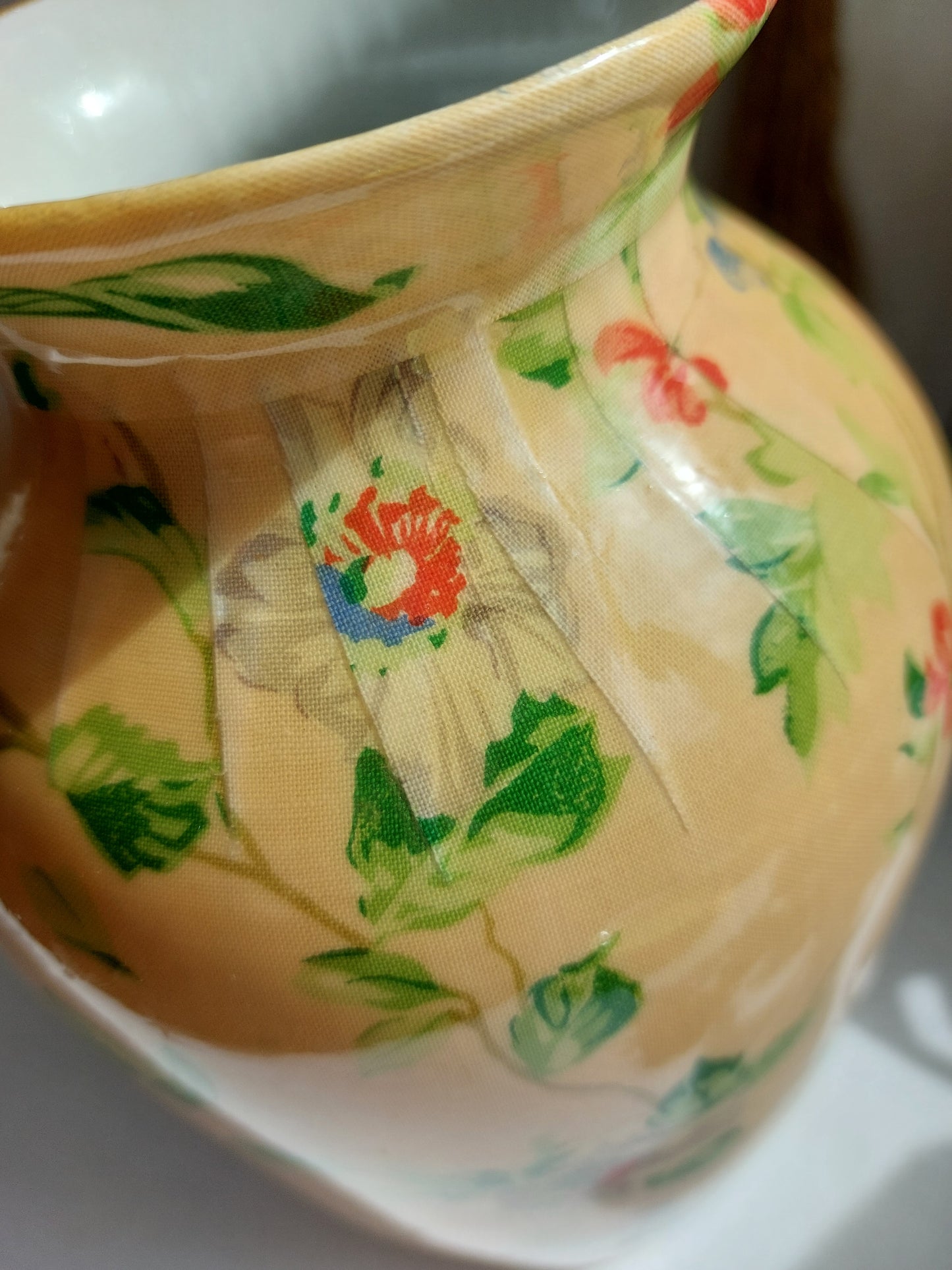 Grand vase fleuri