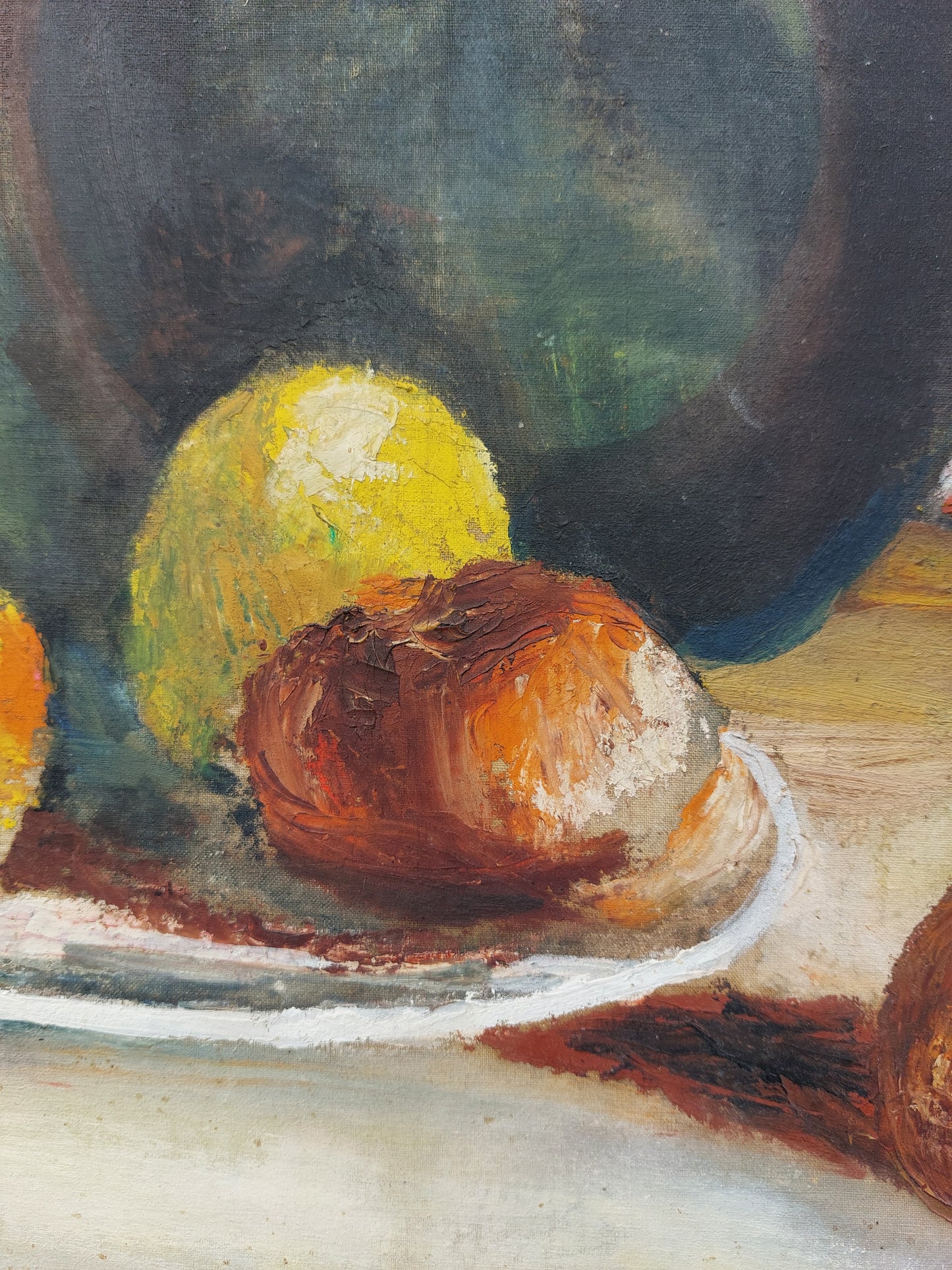 Nature morte "Assiette de fruits"