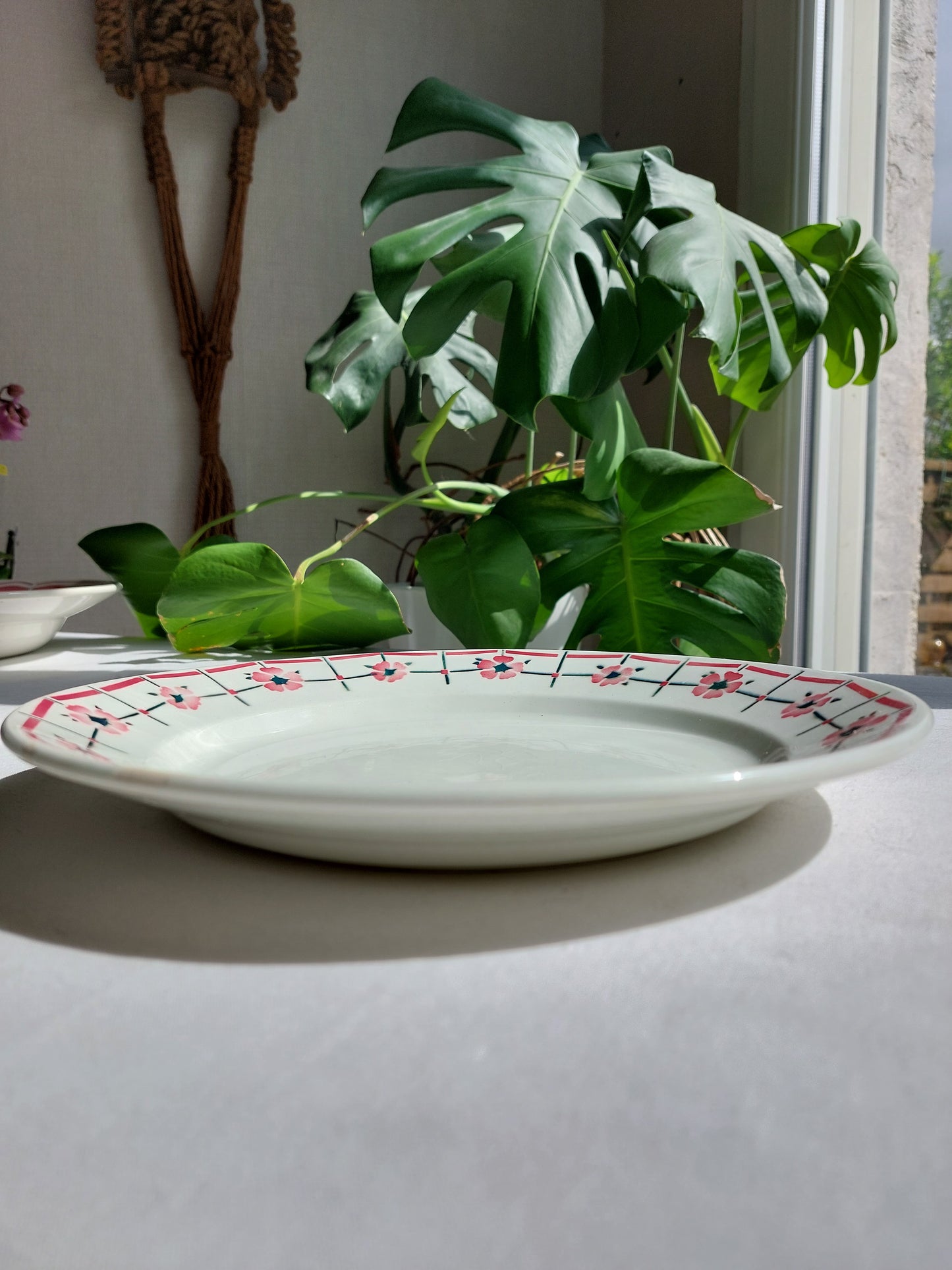Assiette de service Saint Amand