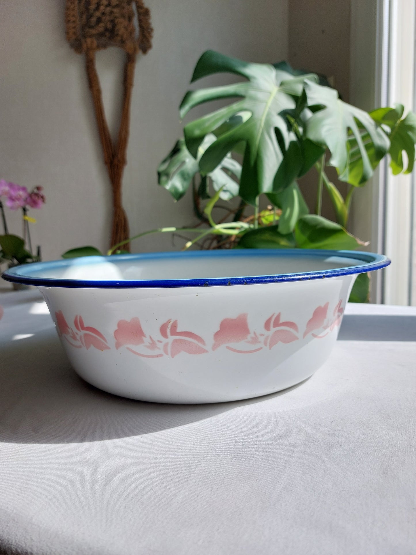 Bassine en tôle émaillée 34cm