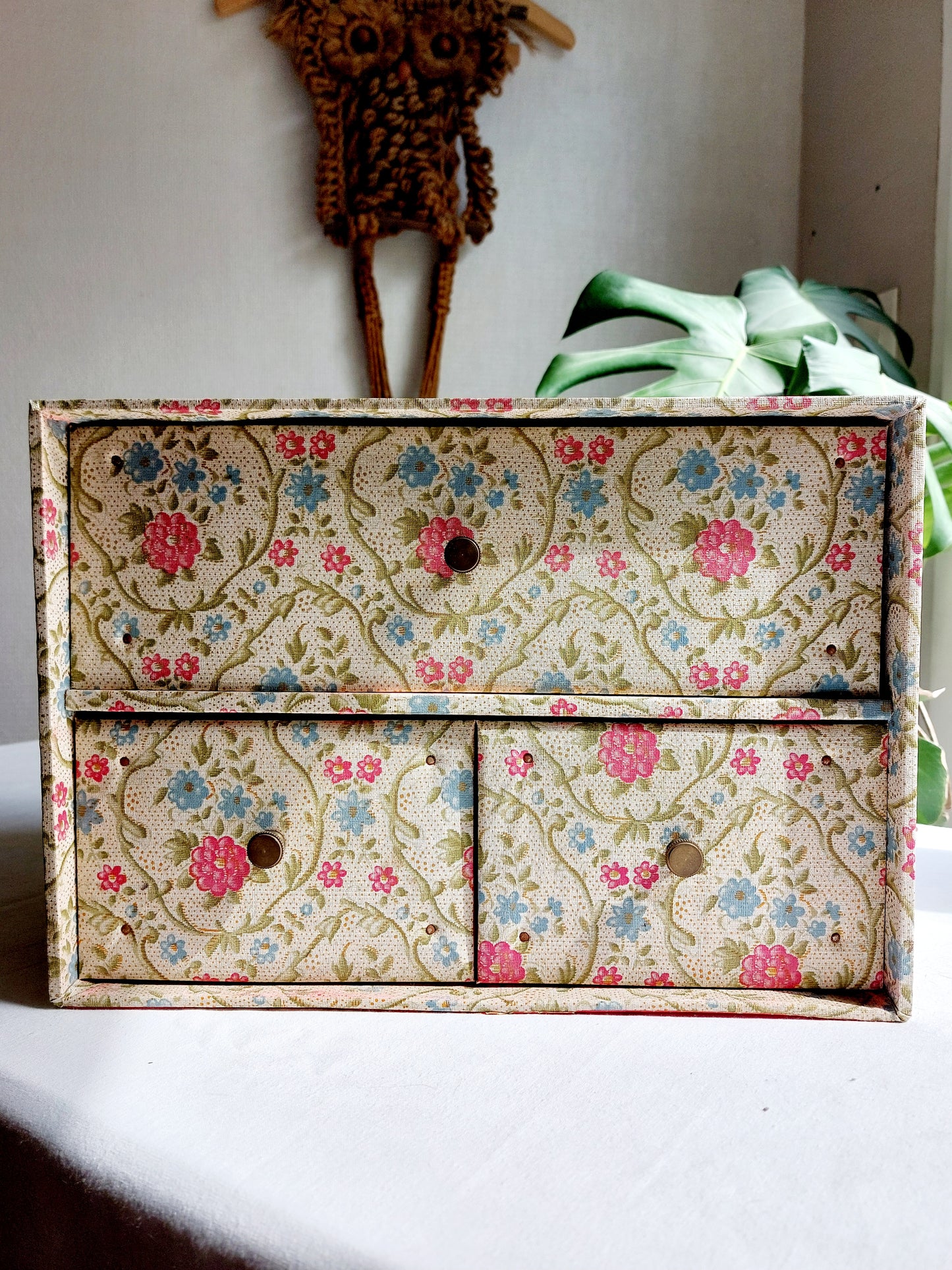 Boîte de mercerie vintage