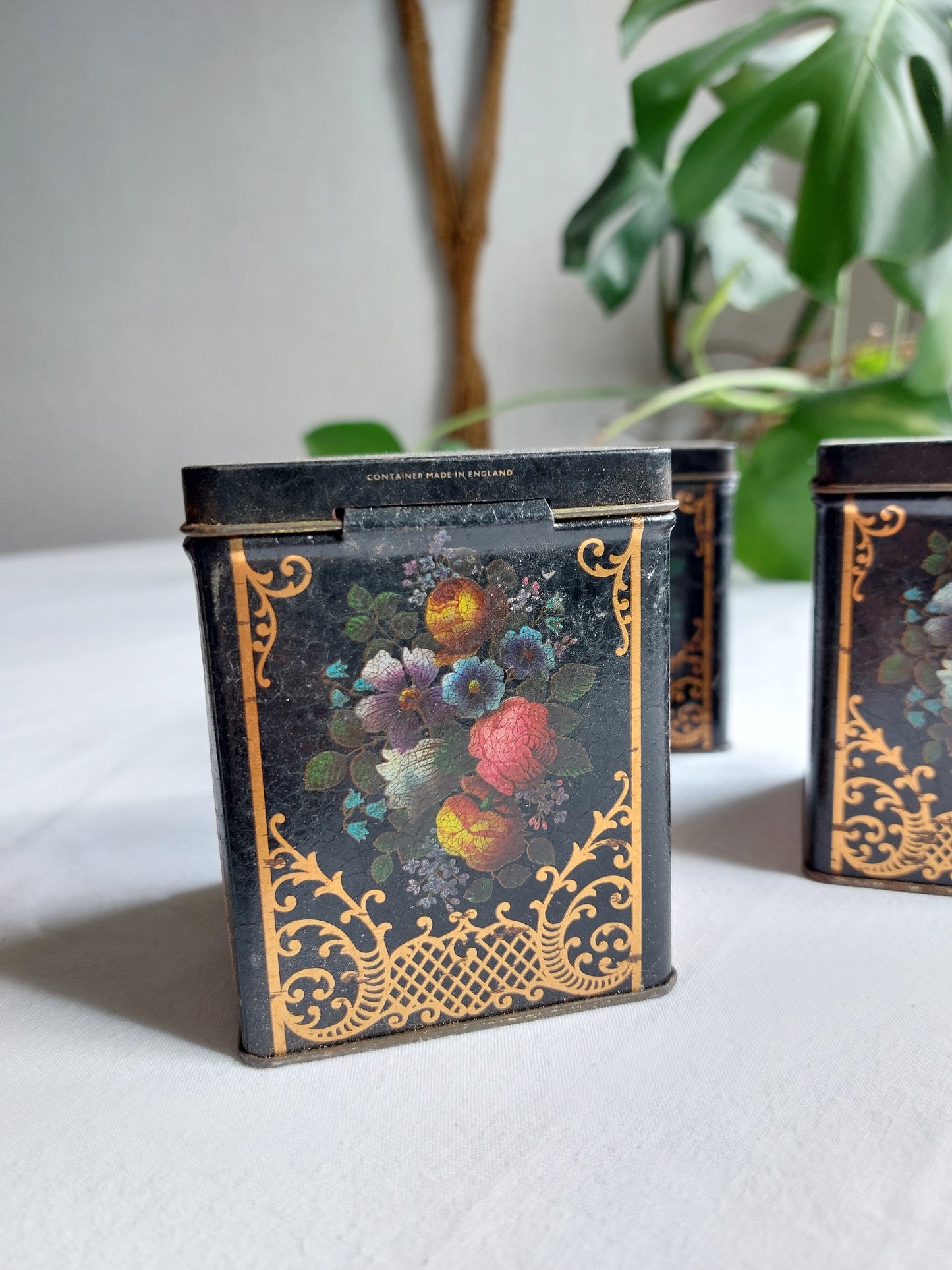 Lot de 3 boîtes à thé