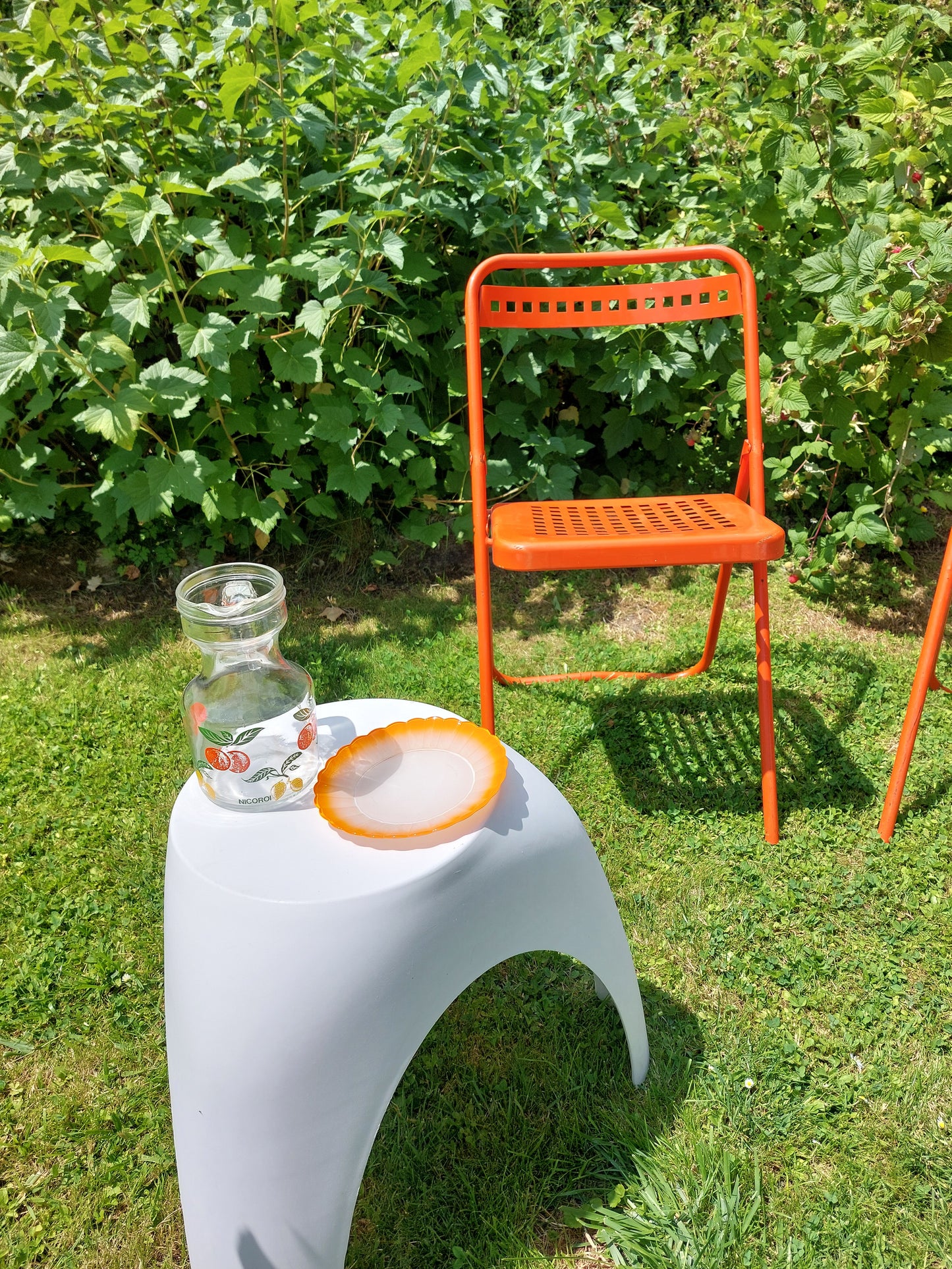 Pichet à orangeade modèle "Agrumes"