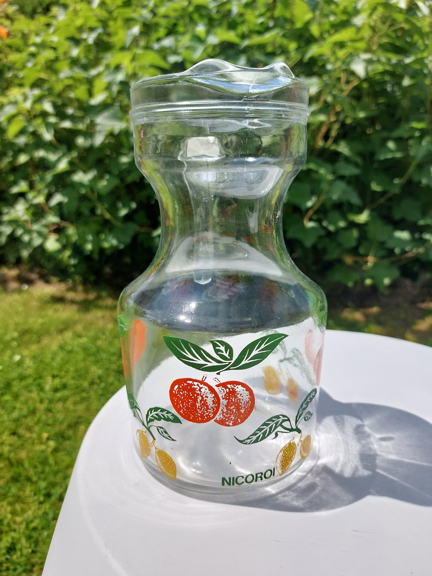Pichet à orangeade modèle "Agrumes"