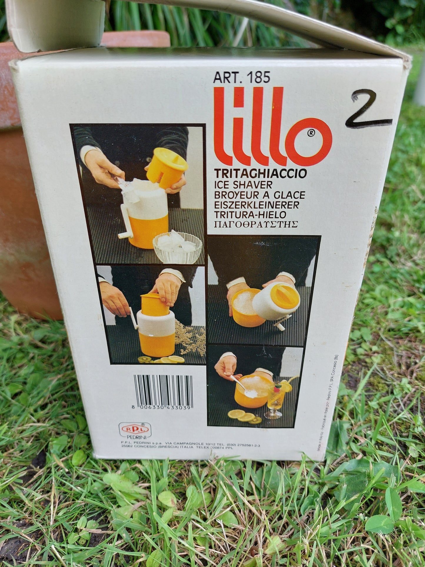 Broyeur à glace vintage Lillo