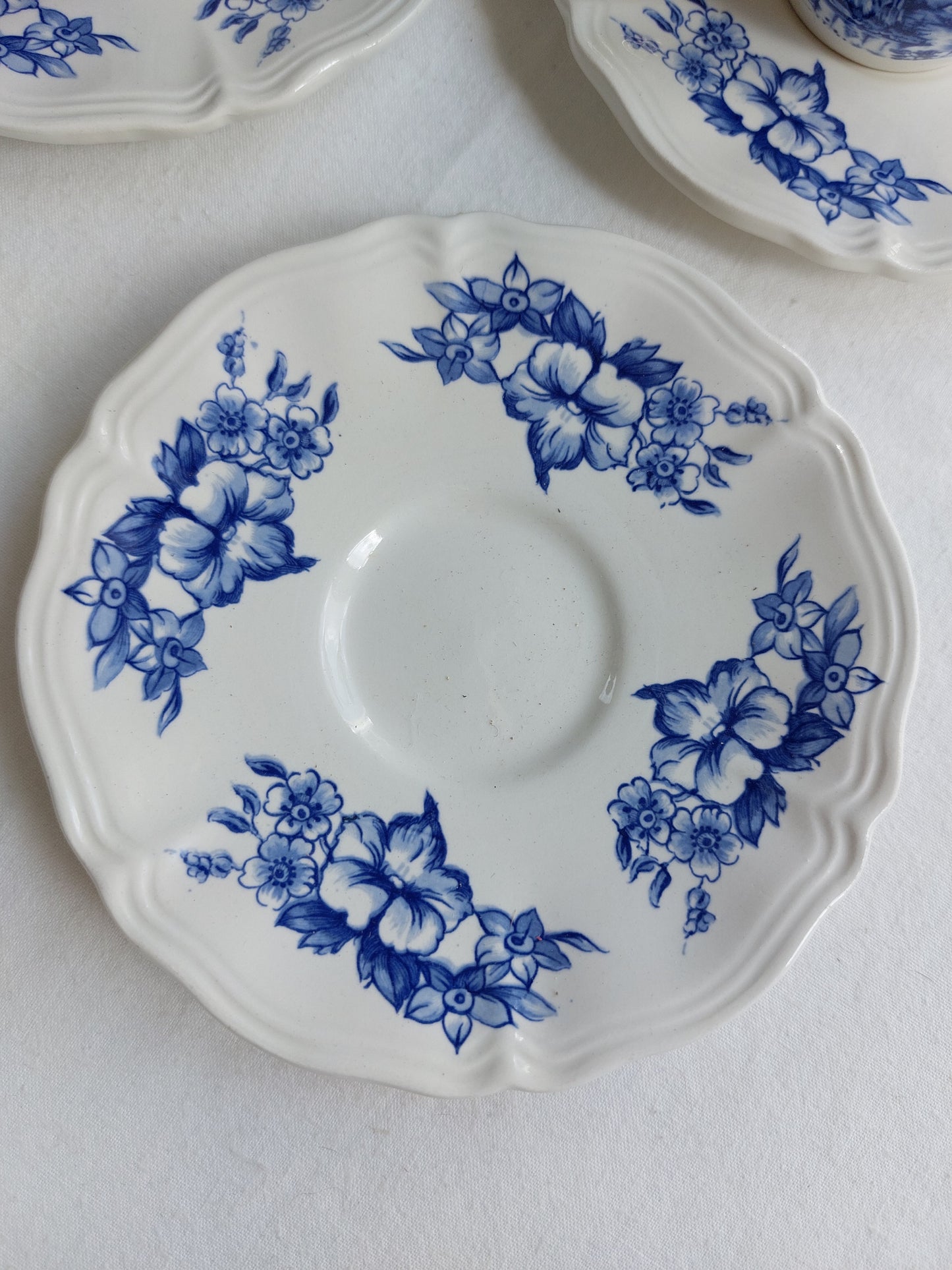 Lot de 4 tasses à café Sarreguemines
