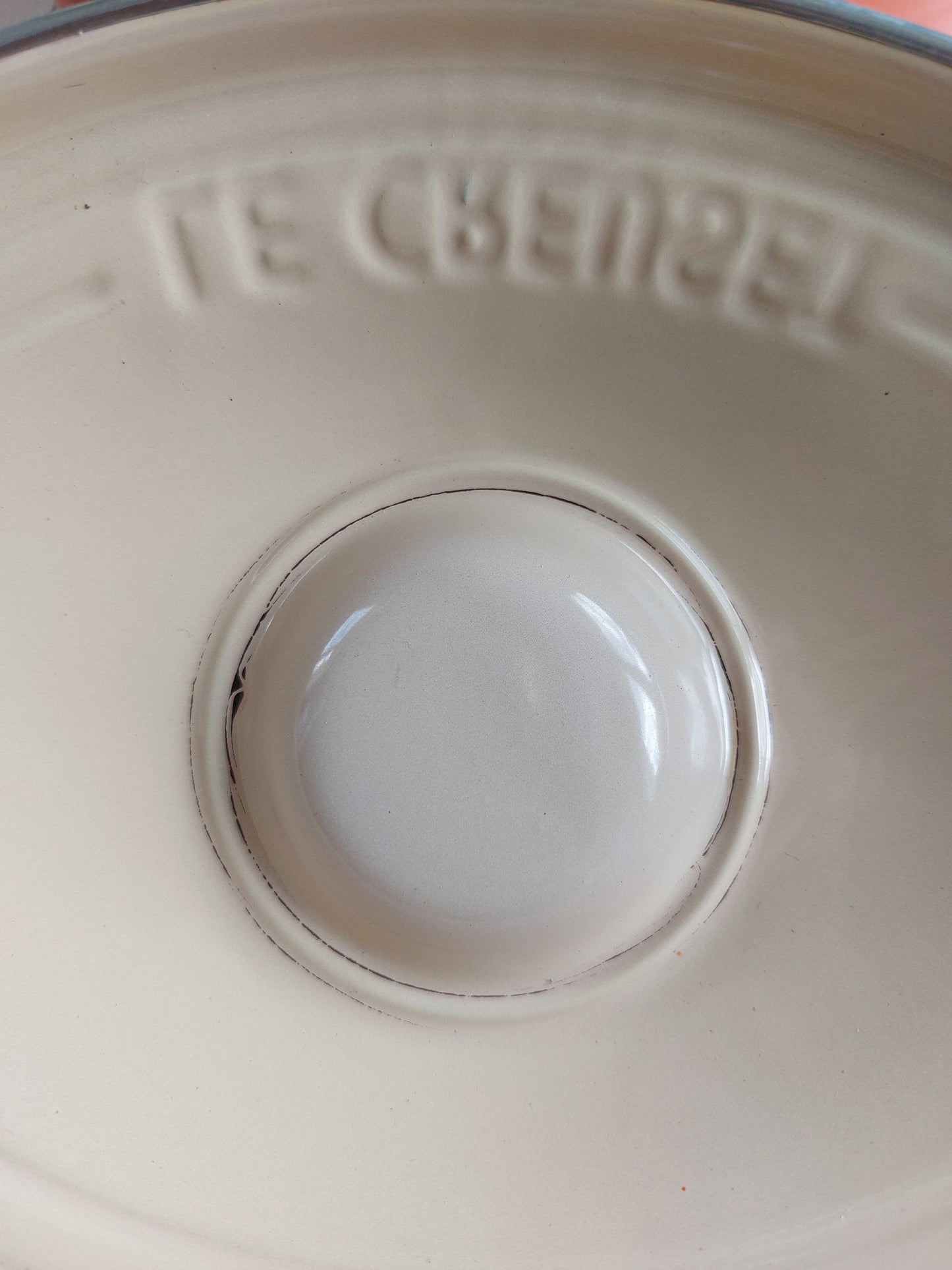 Cocotte émaillée vintage Le Creuset