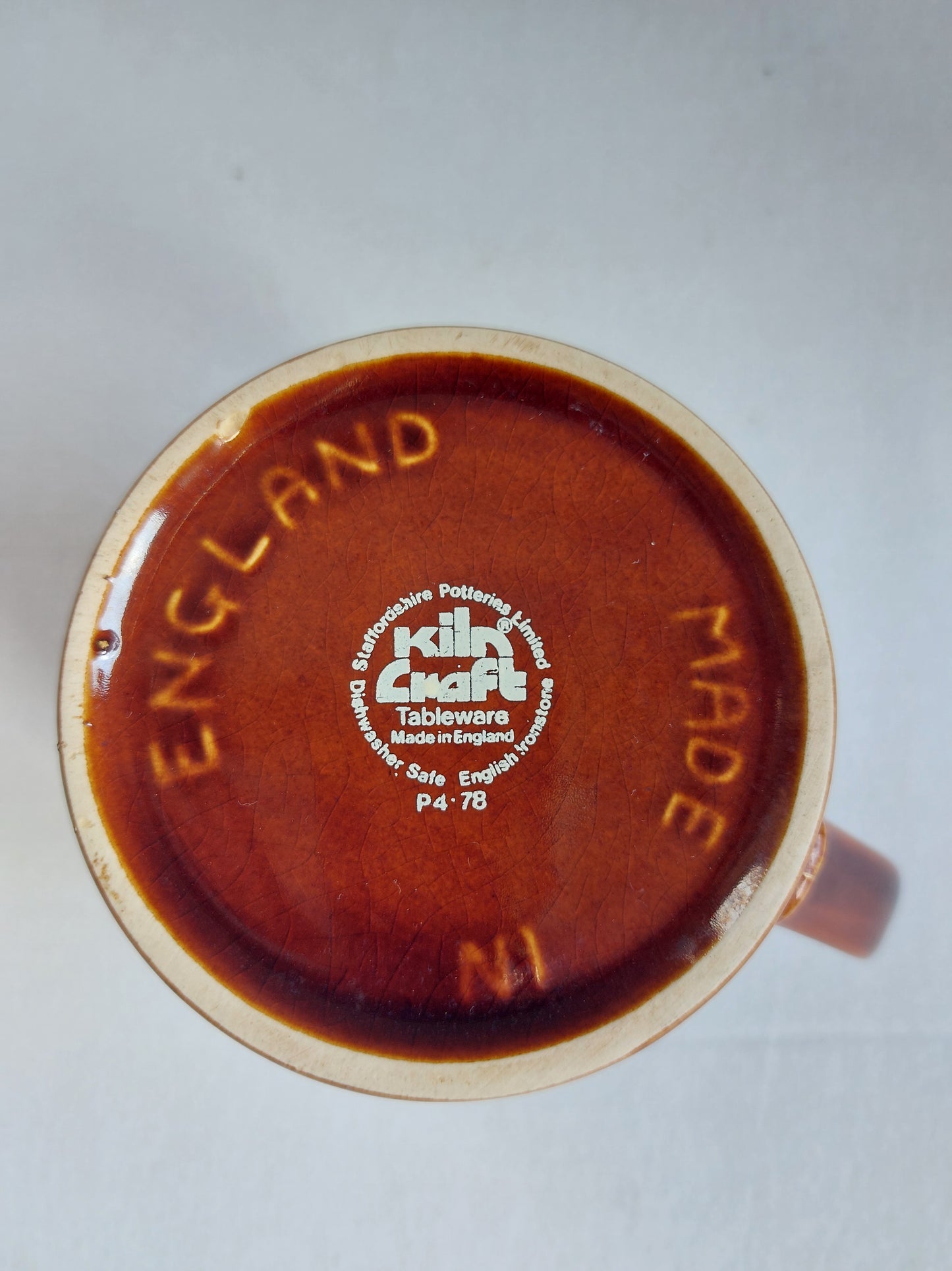Mug anglais vintage