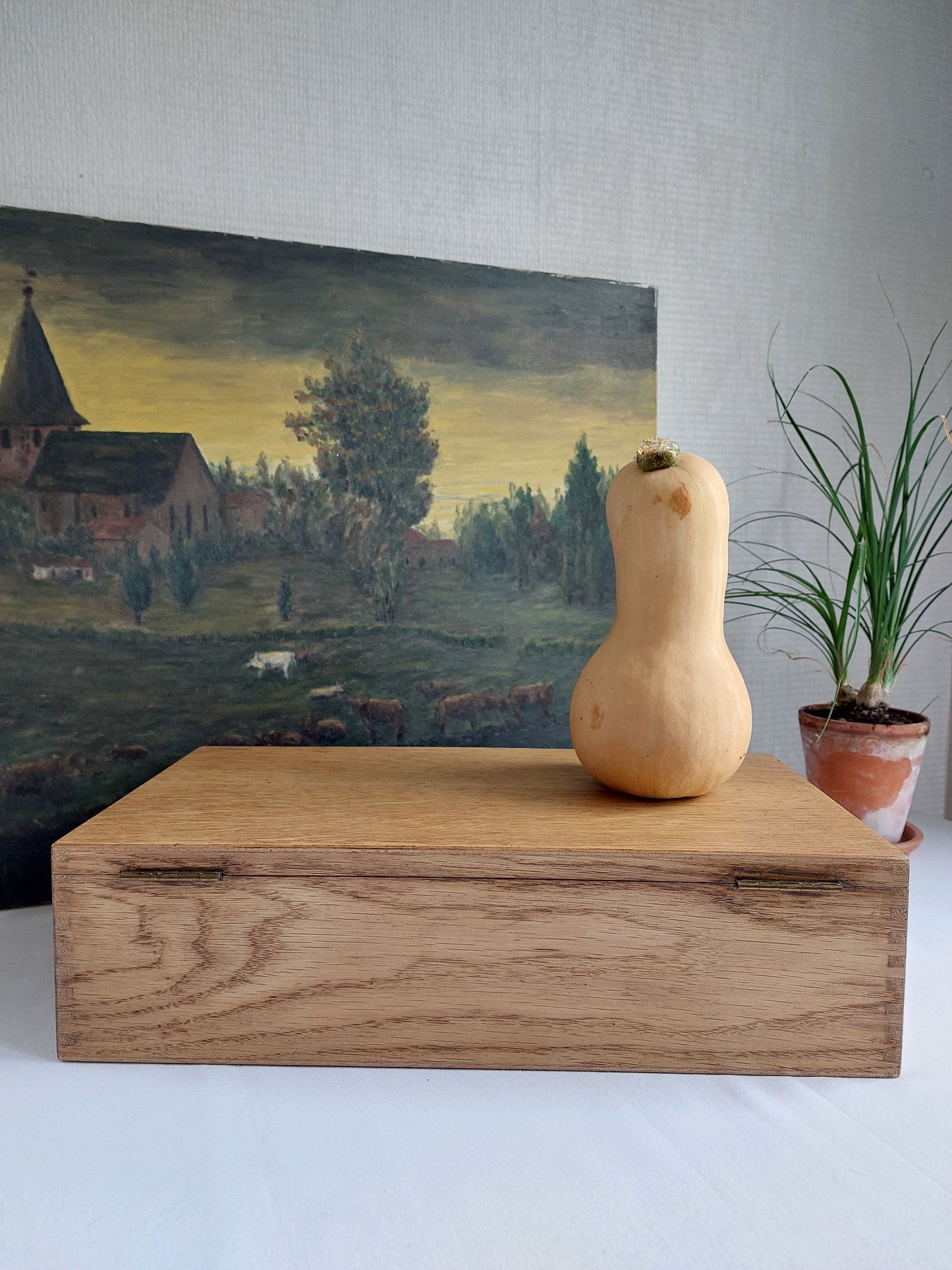 Grand coffret en chêne