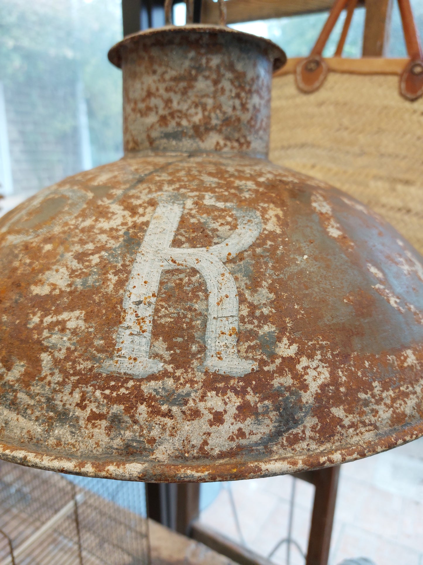 Suspension industrielle vintage
