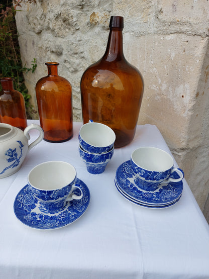 Lot de 4 tasses à thé WOODS WARE English Scenery