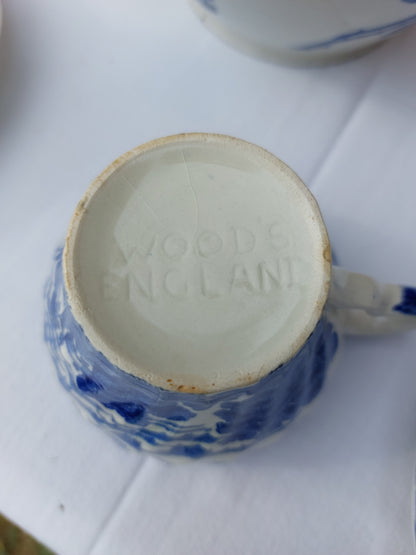 Lot de 4 tasses à thé WOODS WARE English Scenery