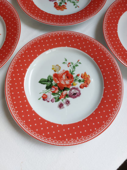 Lot de 8 assiettes à dessert "Katie Alice"