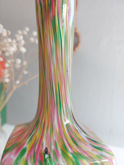 Vase ancien en verre de Clichy