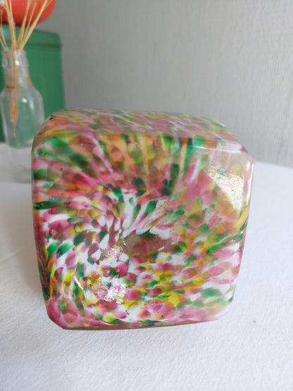 Vase ancien en verre de Clichy