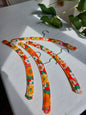 Lot de 4 cintres 70's