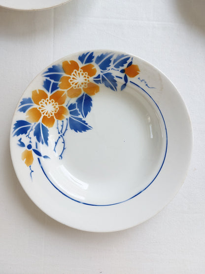 DESTOCKAGE - Lot de 8 assiettes plates et 8 creuses Hamage & Moulin des Loups modèle Eglantine