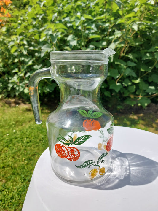 Pichet à orangeade modèle "Agrumes"