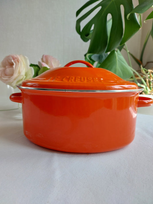Cocotte émaillée vintage Le Creuset